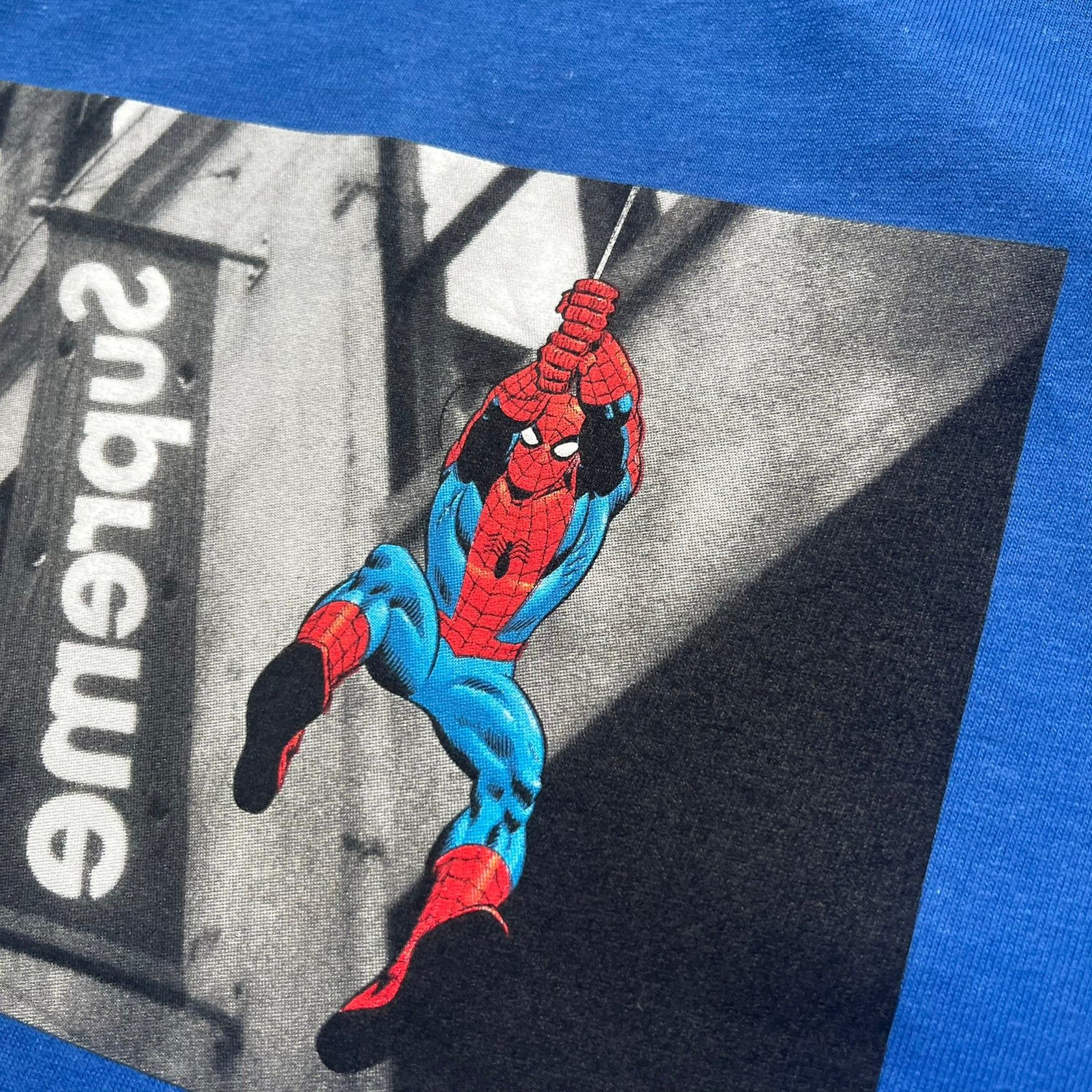 Supreme Supreme x Spider-Man SS26 Royal Tee Size US XL / EU 56 / 4 - 3 Thumbnail