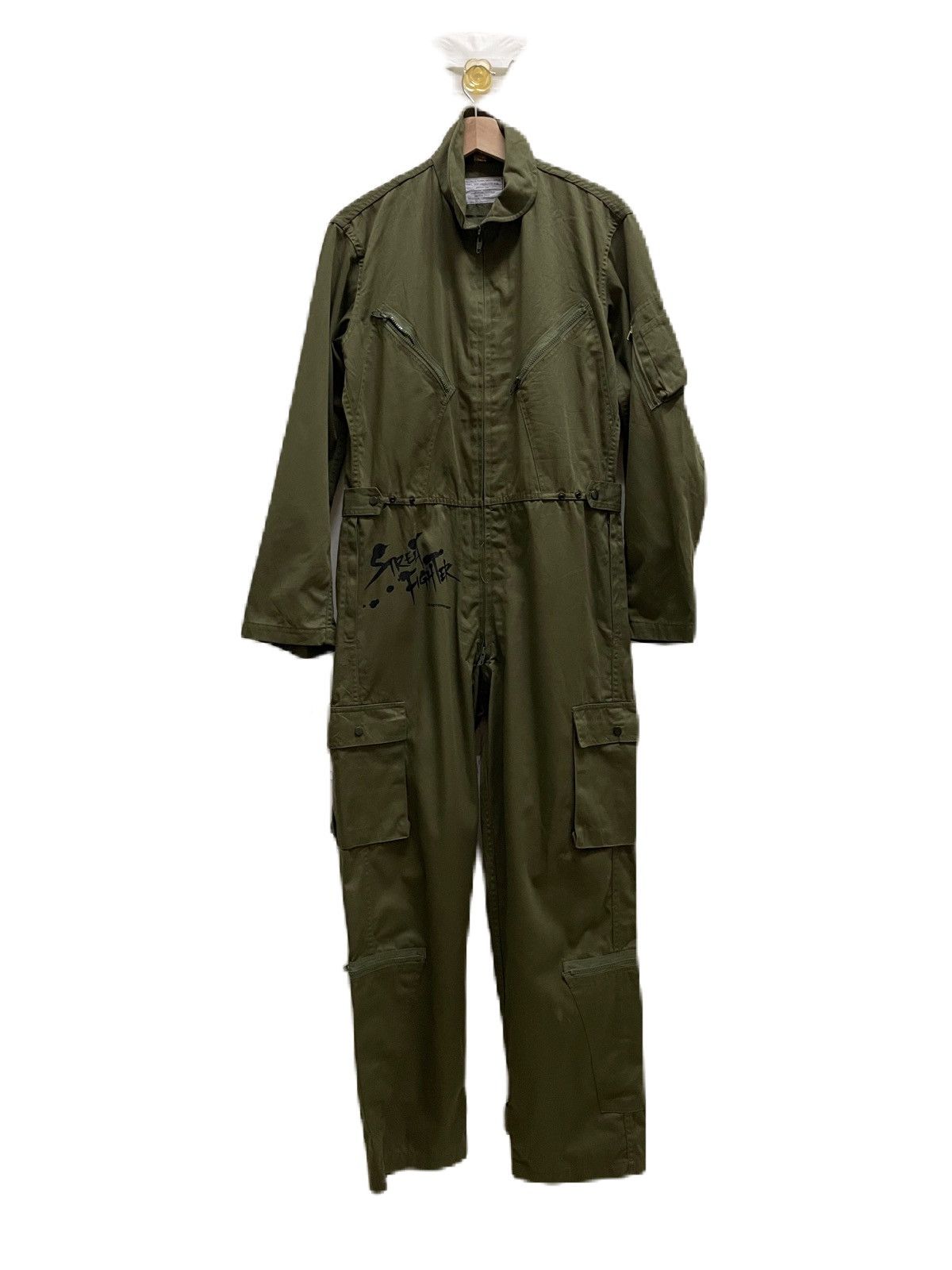 Japanese Brand Street Fighter Octopus Army Jumpsuit Coverall Size US 34 / EU 50 - 3 Thumbnail