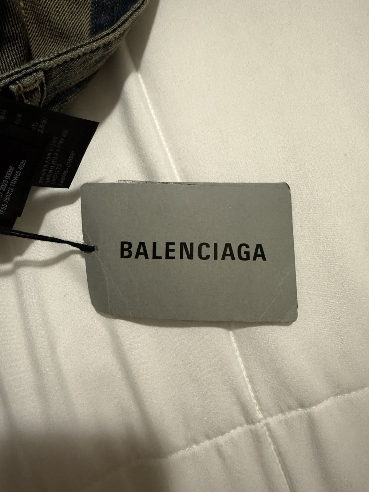 Balenciaga Balenciaga Distressed Indigo Ring Denim Shorts Size US 28 / EU 44 - 7 Thumbnail