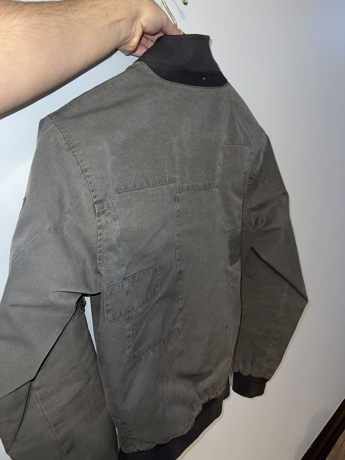 John Elliott Paneled Flight Jacket - Washed Black Size US M / EU 48-50 / 2 - 6 Thumbnail