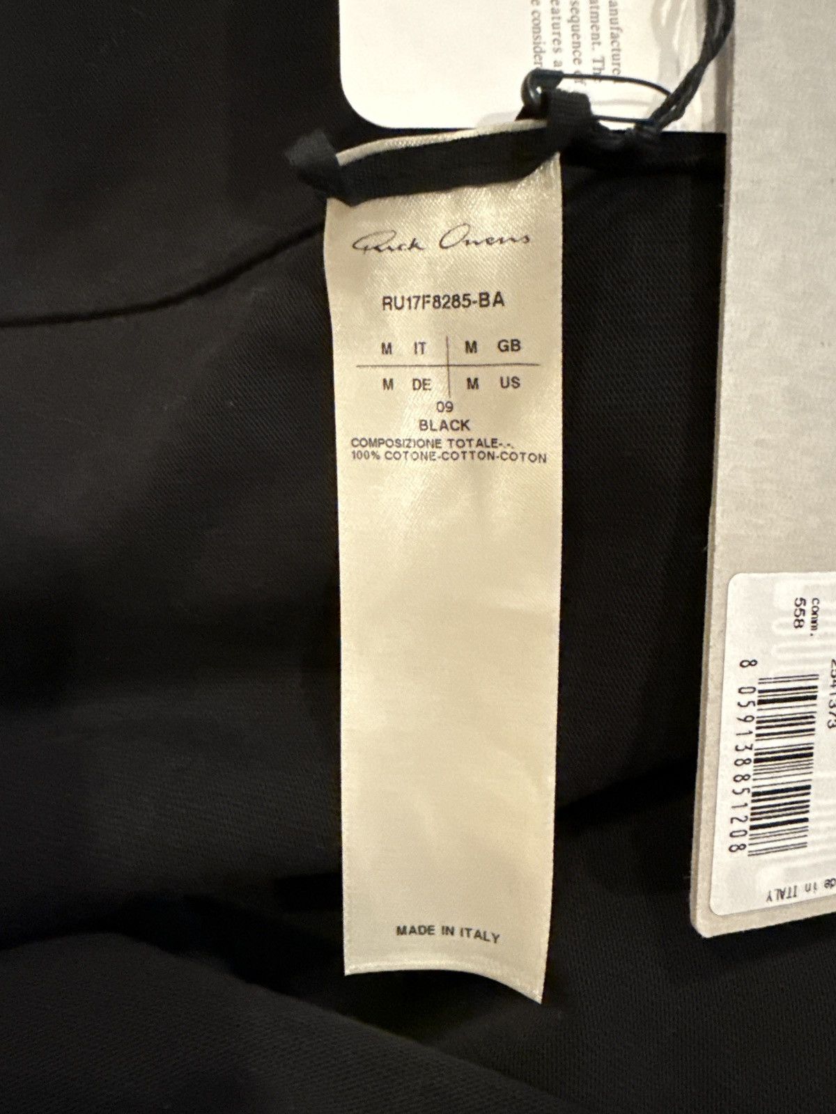 Rick Owens FW 2017 Rick Owens Oversized Cotton-Jersey Hoodie Size US M / EU 48-50 / 2 - 5 Thumbnail