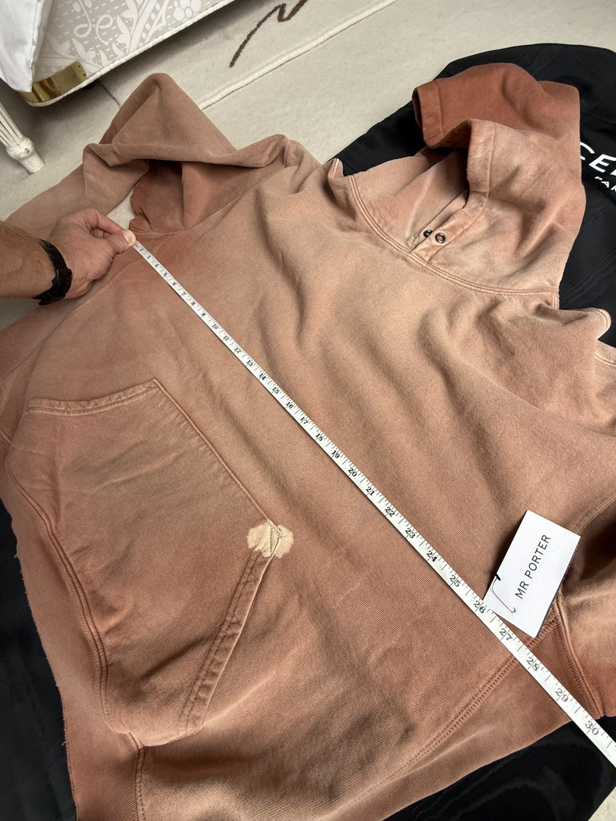 Gallery Dept. Gallery Dept hoodie bleached distressed logo M ventura logo Size US M / EU 48-50 / 2 - 3 Thumbnail