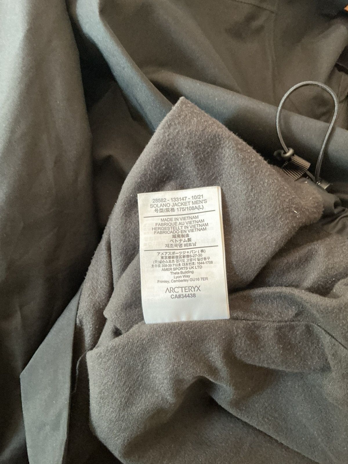 Arc'teryx Arc’teryx Solano Jacket Size US L / EU 52-54 / 3 - 4 Thumbnail