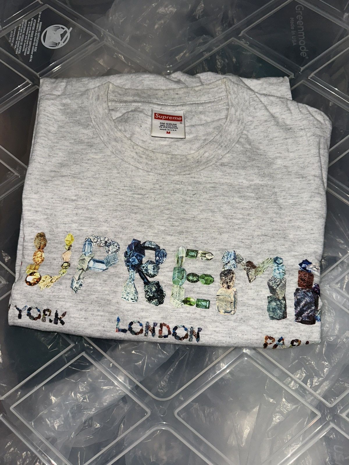 Supreme Supreme Rocks Tee (SS18) Size US M / EU 48-50 / 2 - 2 Thumbnail