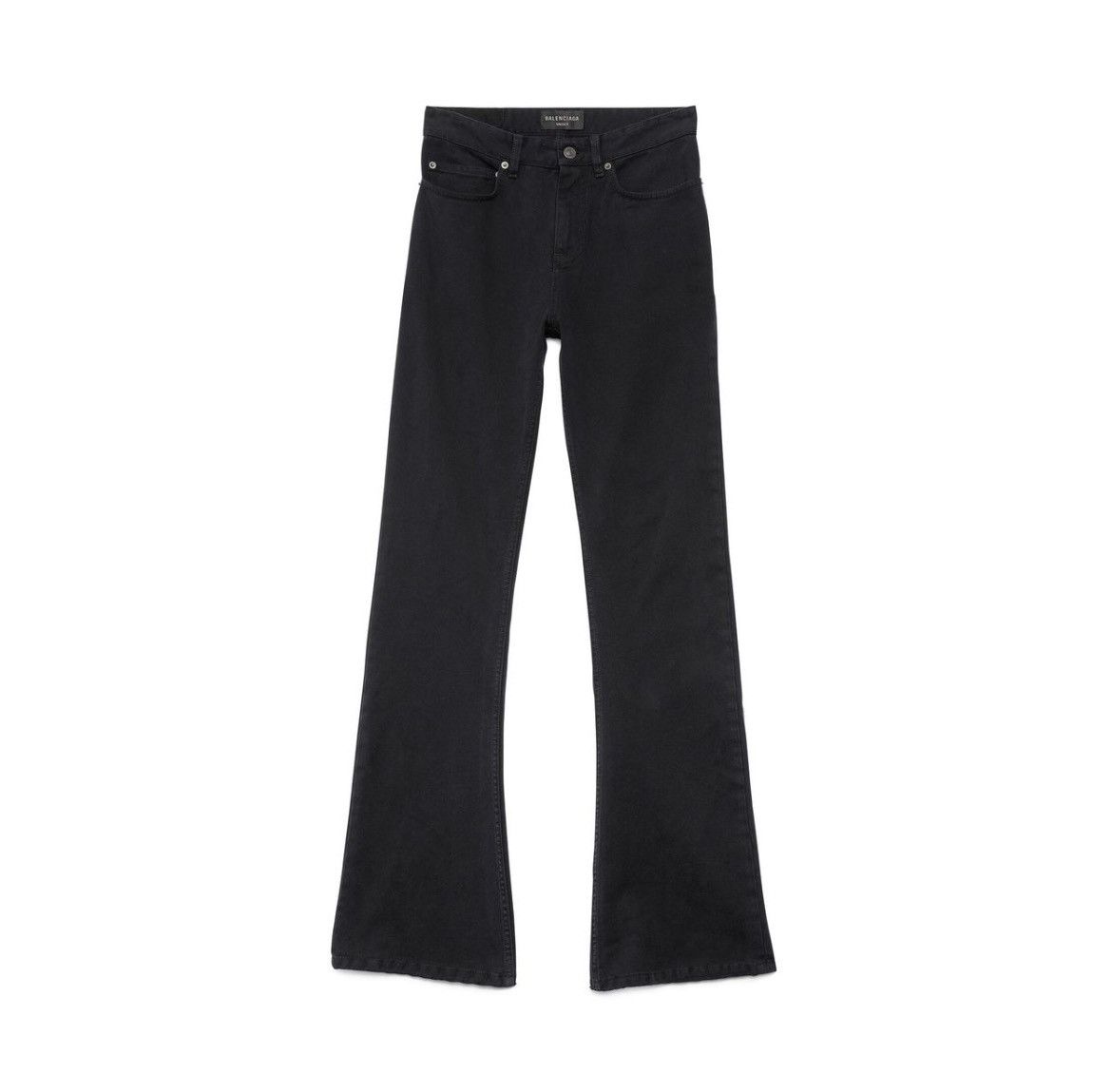 image of Balenciaga Boot Cut Pant Jeans in Black, Men's (Size 34)