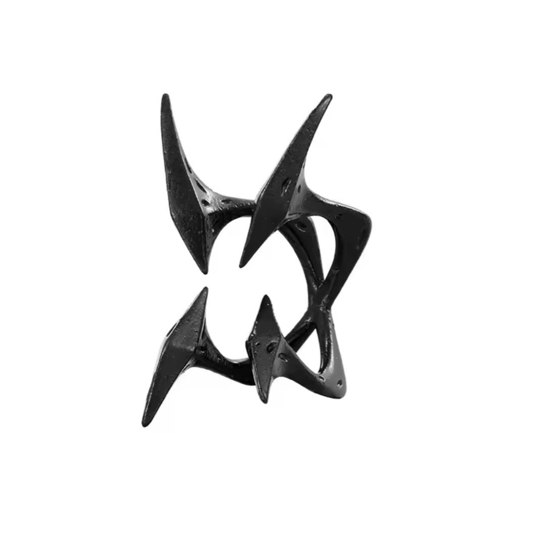 Jewelry × Vintage Gothic Punk Claw Cosplay Ring Size ONE SIZE - 1 Thumbnail