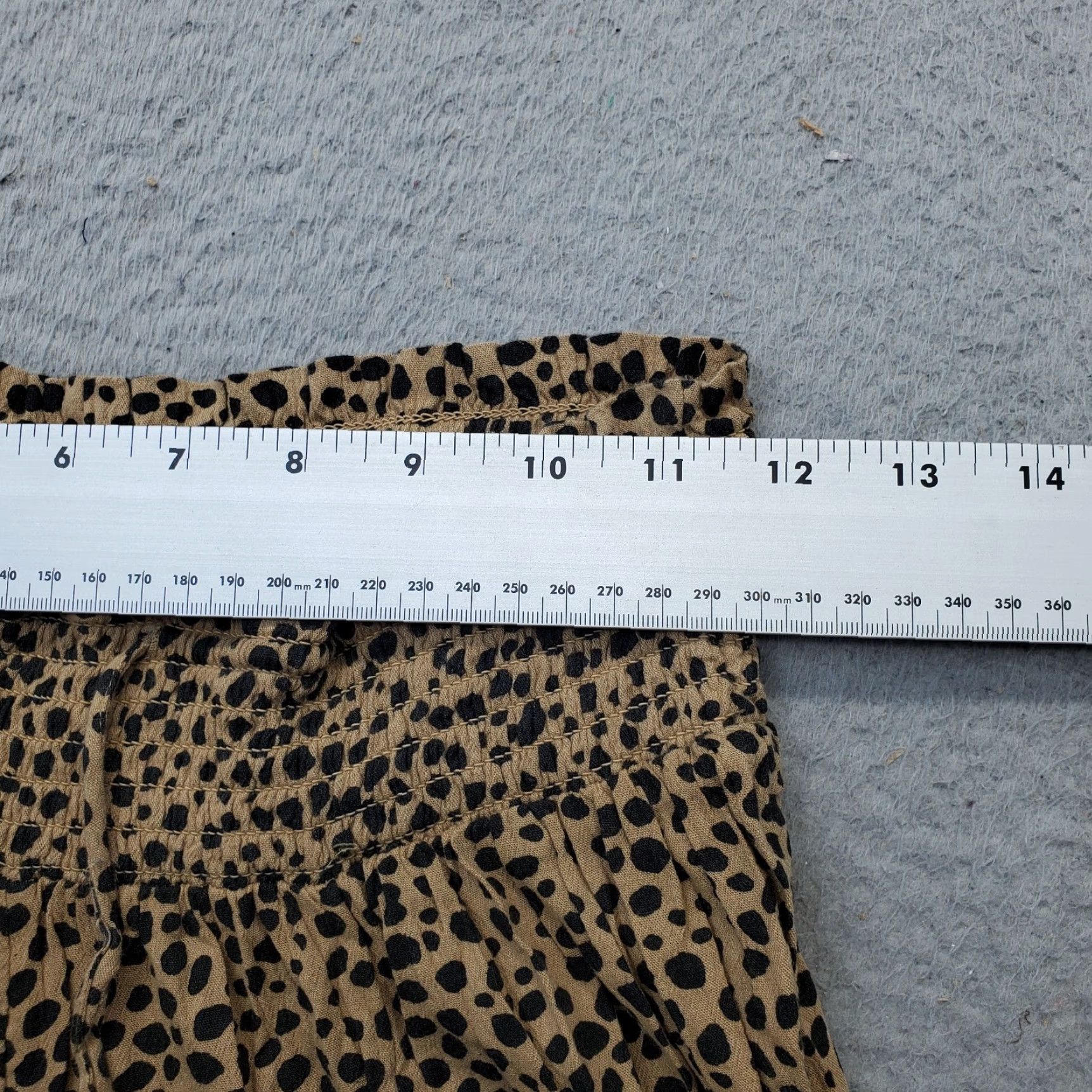 Vintage Aerie Women's S Multi Animal Print Lounge Pants Smocked Waist Drawstring Tasseled Capris/Slacks Shirt? Size 28" / US 6 / IT 42 - 5 Thumbnail