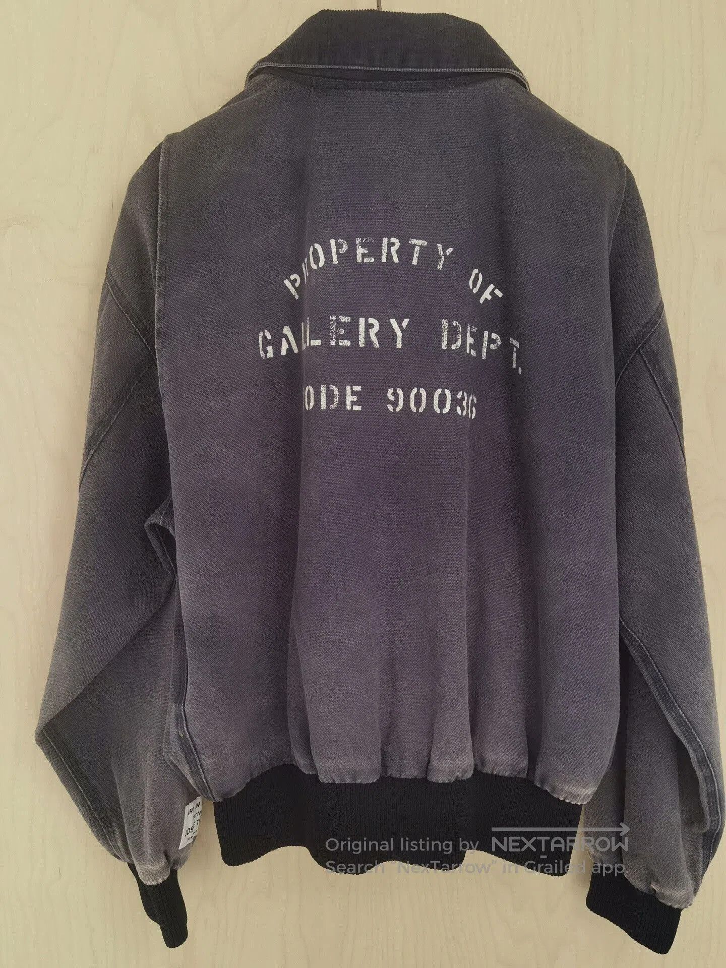 Gallery Dept. Gallery Dept. Gray Blue Zip Jacket. Size US S / EU 44-46 / 1 - 2 Thumbnail
