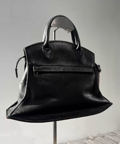 Masaki Matsushima Masaki Matsushima Curved-Base Leather Handbag Size ONE SIZE - 5 Thumbnail