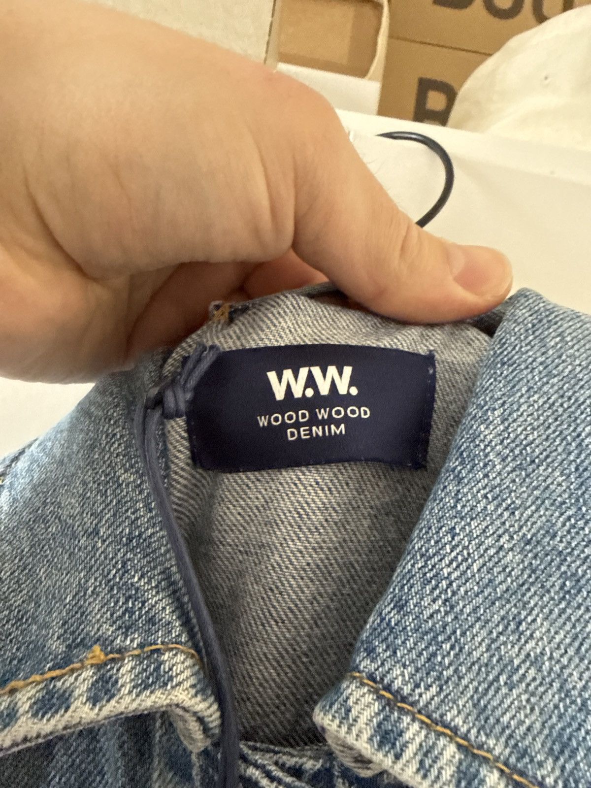 Wood Wood Wood wood Denim Jacket 34 (XS) Size XXS / US 00 / IT 34 - 5 Thumbnail