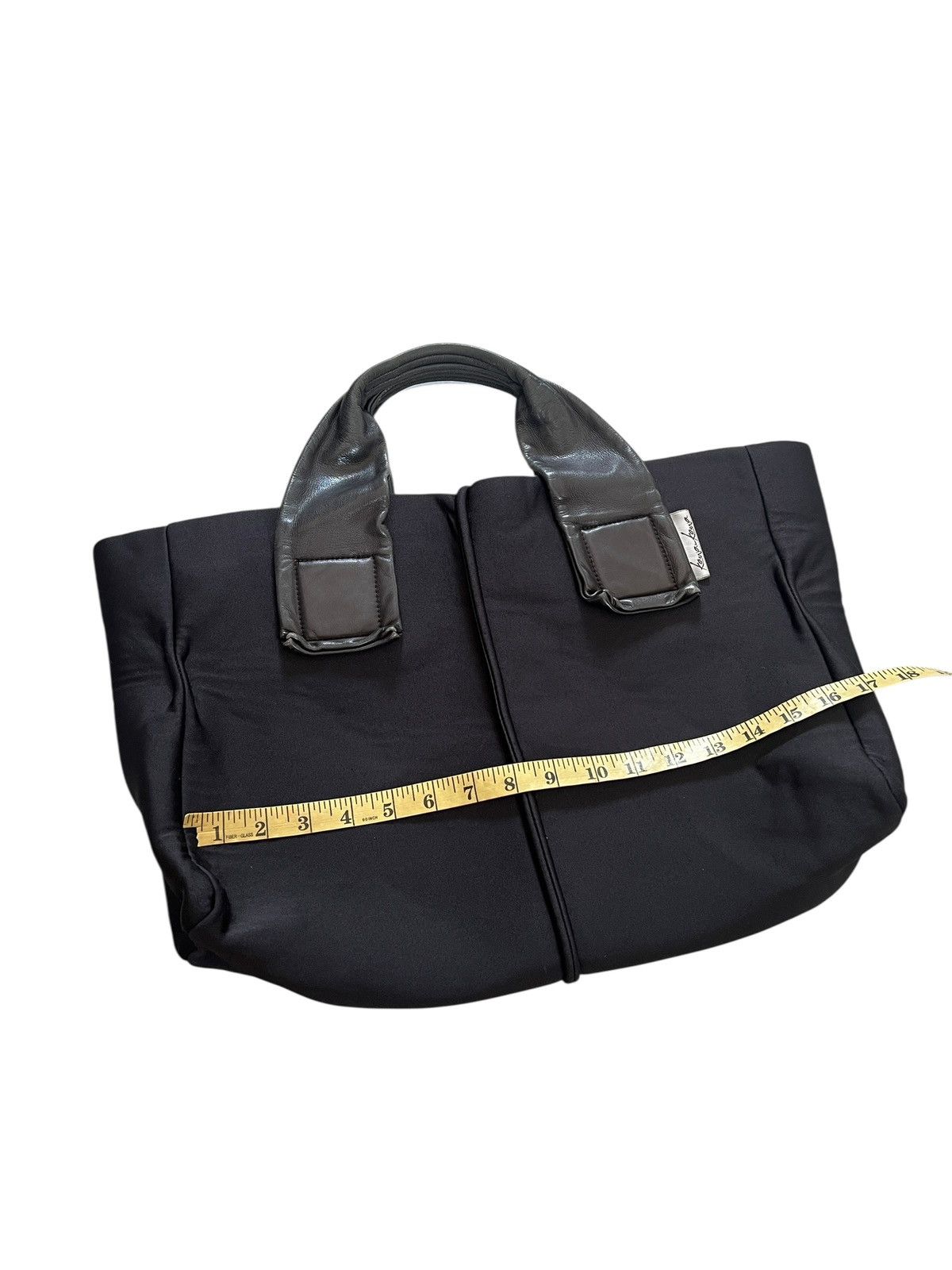 Yohji Yamamoto Yohji Yamamoto Kawa-Kawa Sponge + Leather Bag Size ONE SIZE - 12 Thumbnail