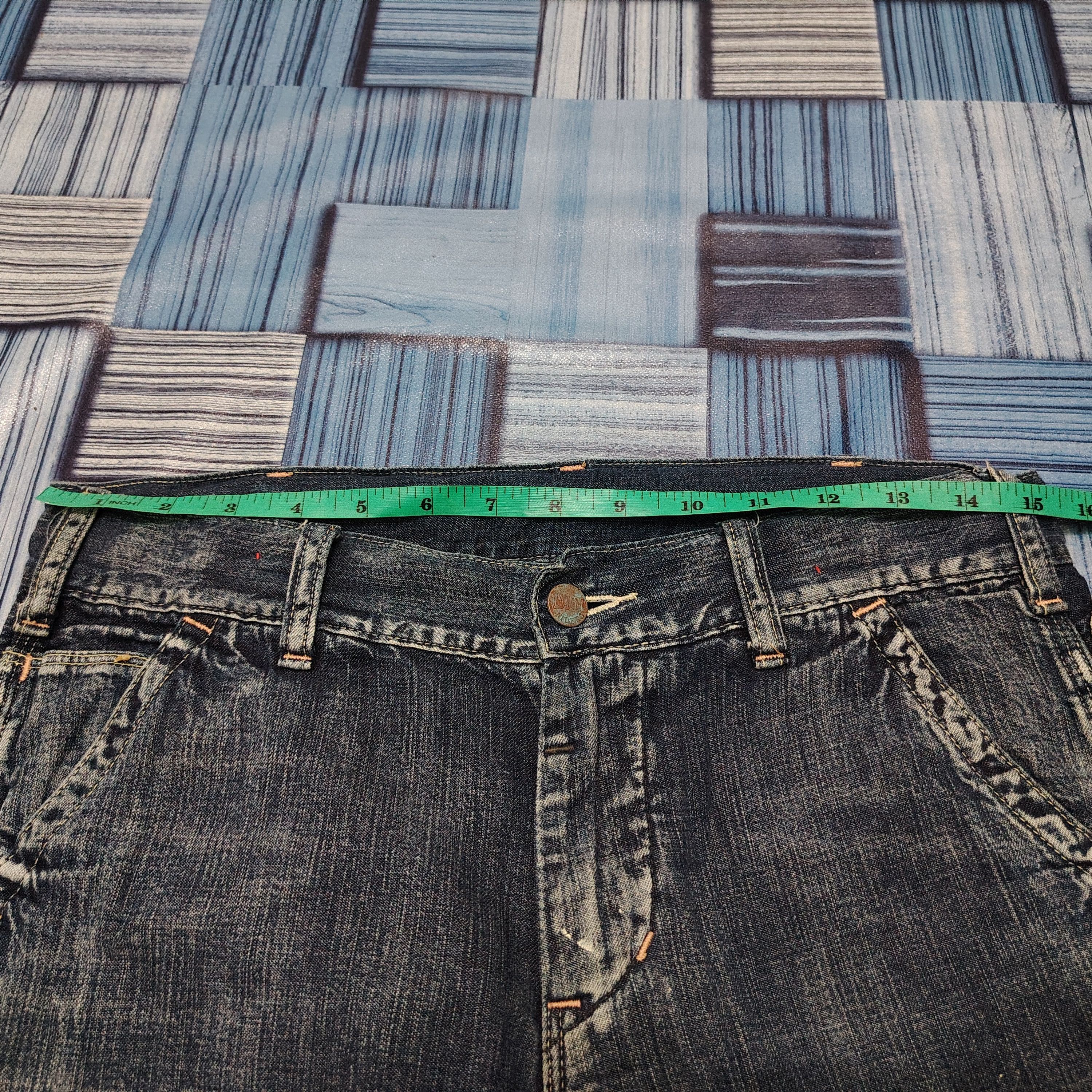 Kapital Kountry 💥Insane💥 Vtg Denim & Dungaree Patchwork design soft denim Size US 30 / EU 46 - 23 Thumbnail