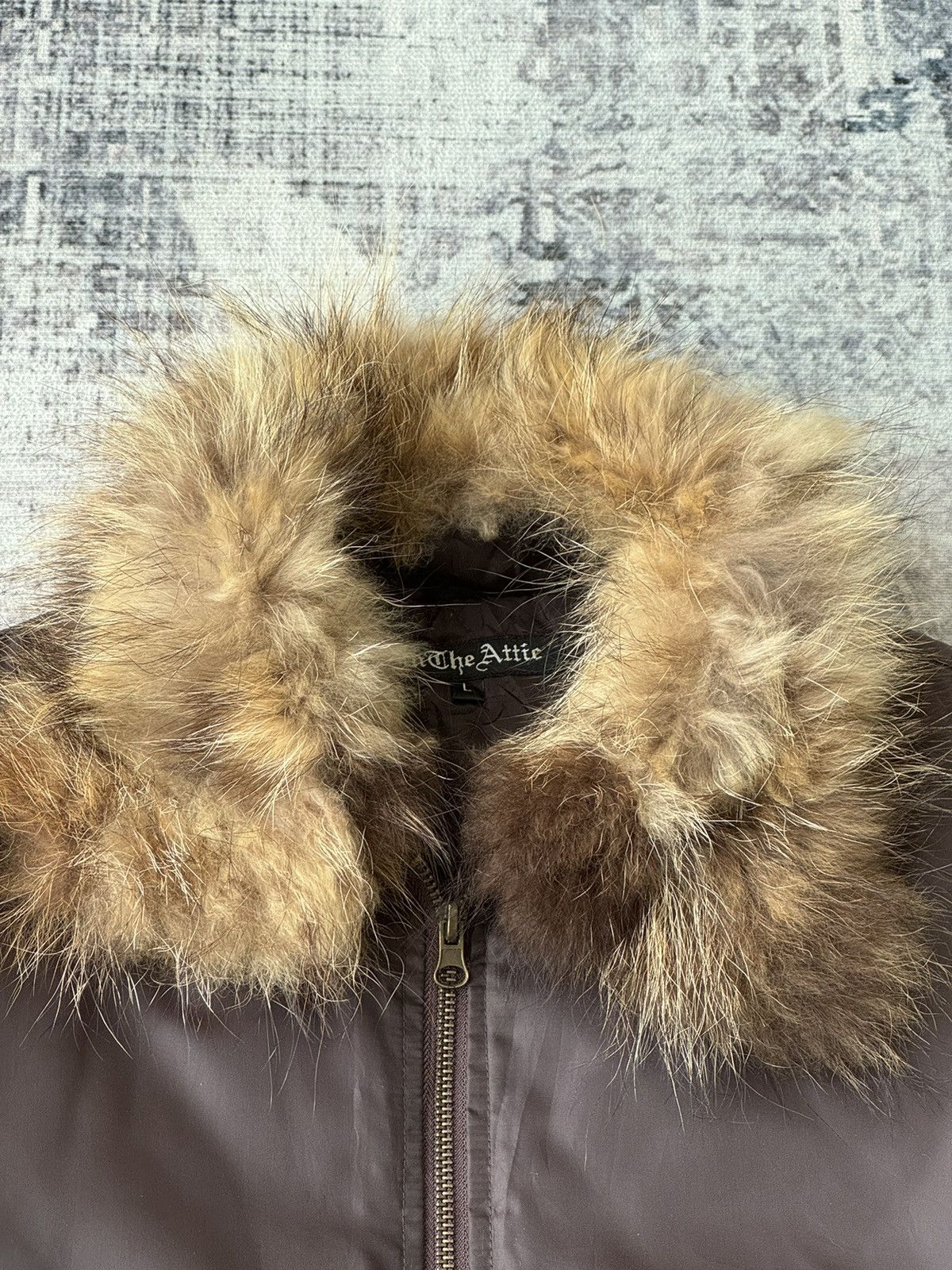 In The Attic × Japanese Brand × Vintage In The Attic Punk Poem Riot Fur LGB Inner Jacket Size US M / EU 48-50 / 2 - 5 Thumbnail