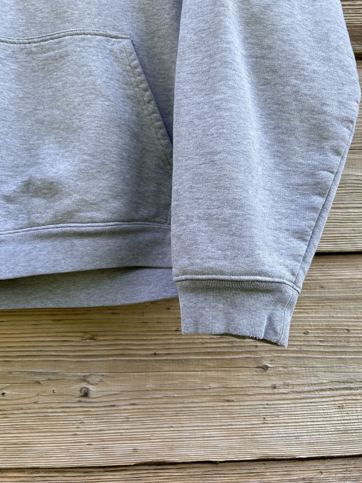 Patta Patta Webbed Smiley Back Logo Hoodie In Grey Size US XL / EU 56 / 4 - 7 Thumbnail