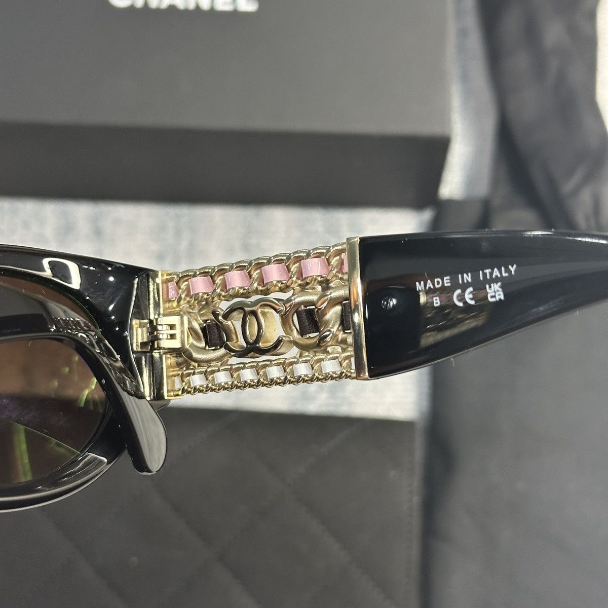 Chanel CHANEL 0CH5536Q C622S5 SUNGLASSES Size ONE SIZE - 6 Thumbnail
