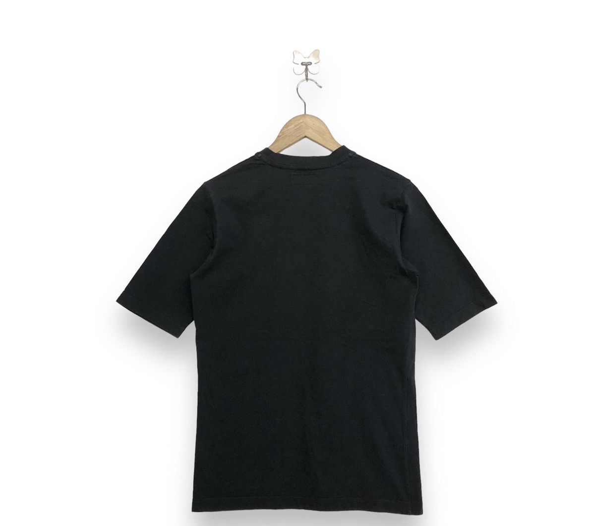 agnes b. Vintage Agnes.B Plain V Neck Tshirt Size US S / EU 44-46 / 1 - 2 Thumbnail