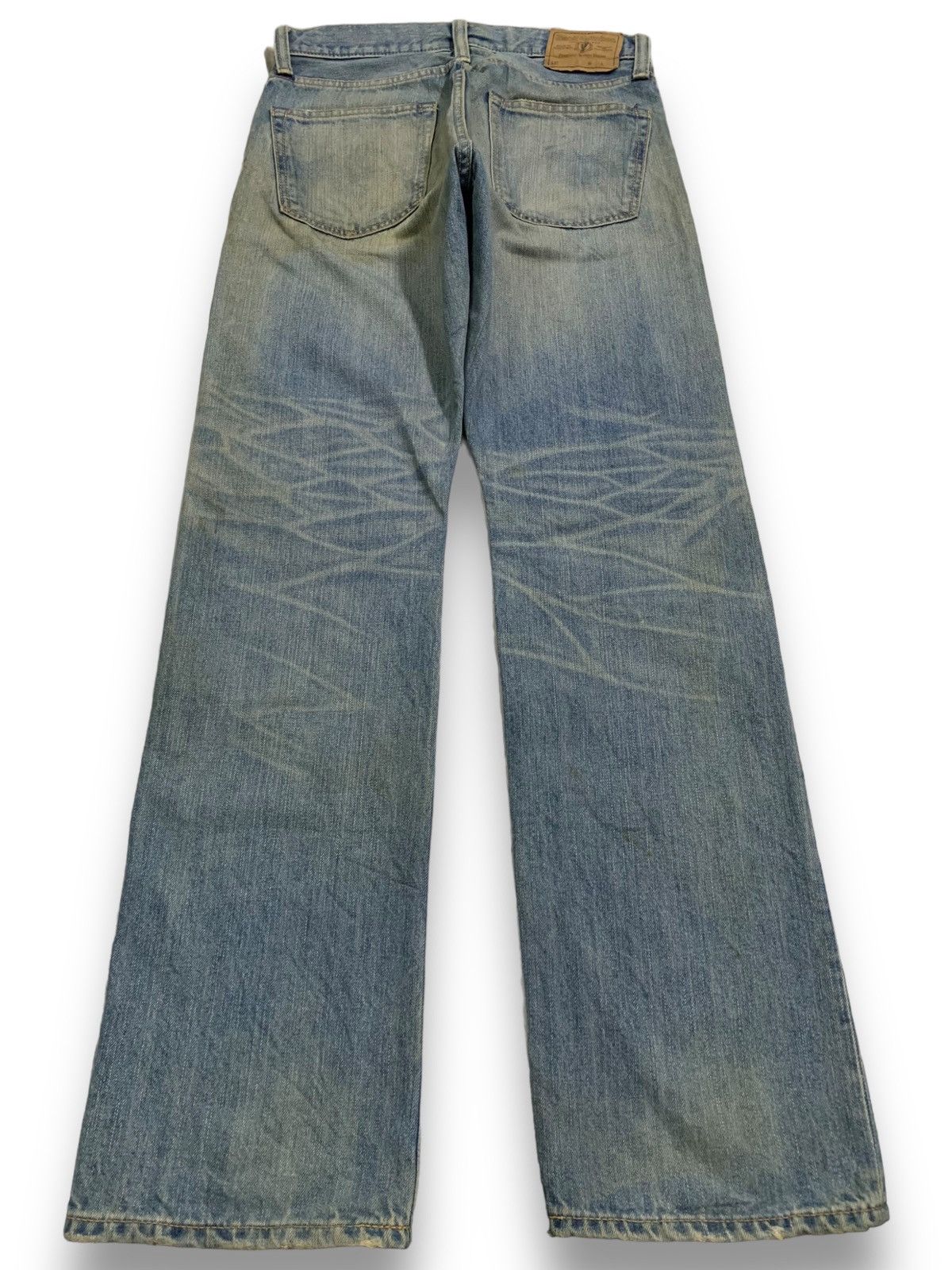 Vintage Japanese Brand Mud Wash Distressed Grunge Jeans
