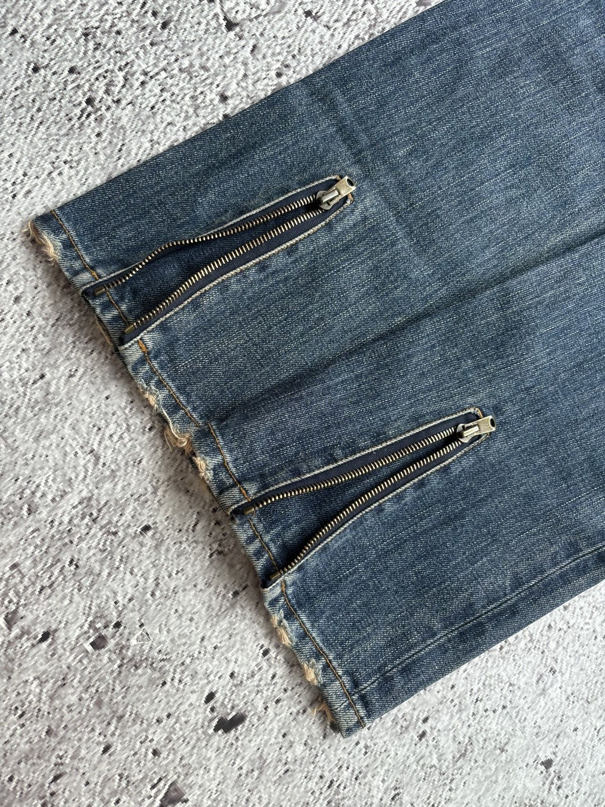 Hysteric Glamour Japanese Distressed denim rico undercover style Size US 33 - 5 Thumbnail