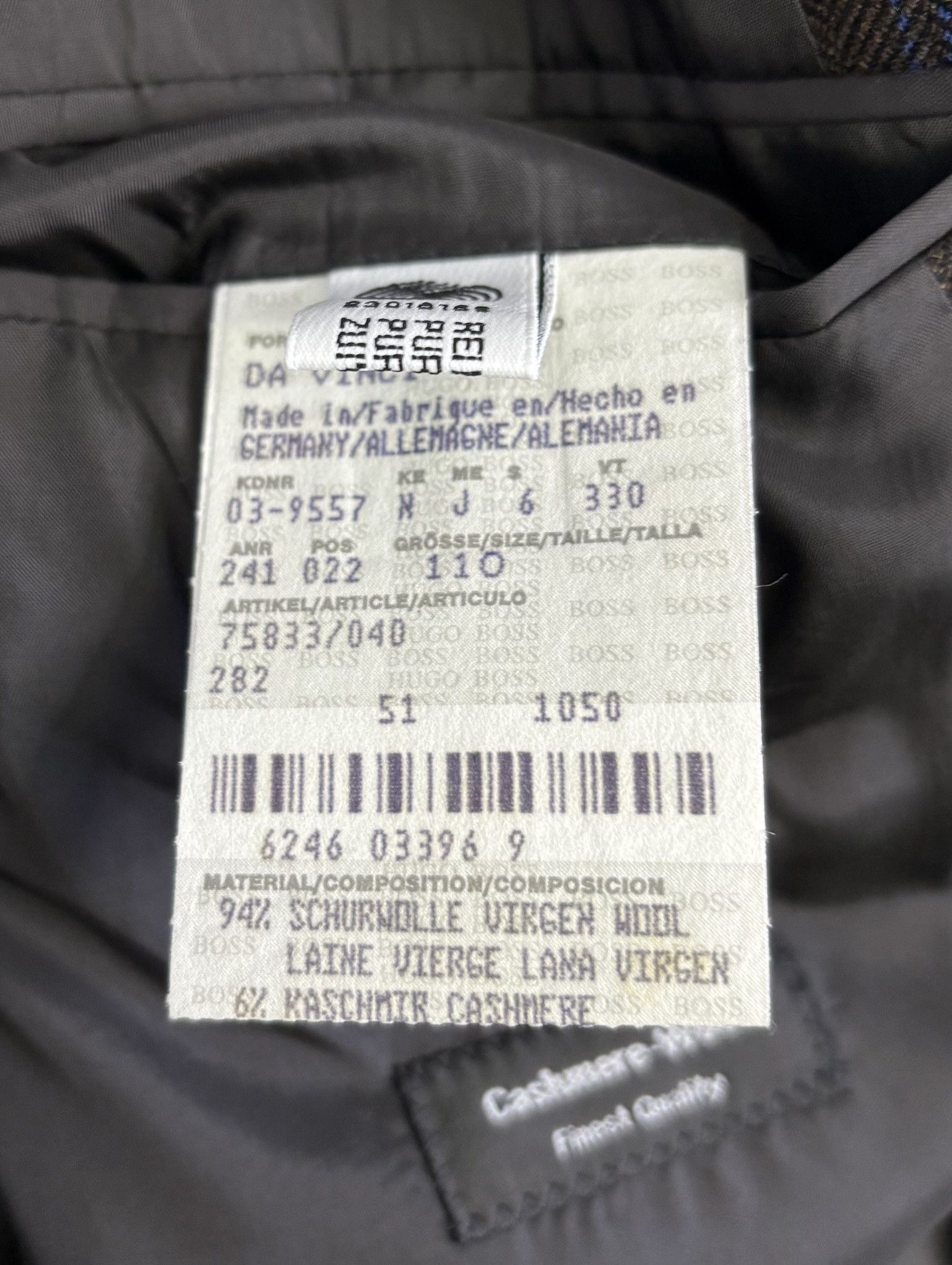 Hugo Boss Hugo Boss Da Vinci Cashmere-Wool Blazers Size XXL Size 54R - 15 Thumbnail