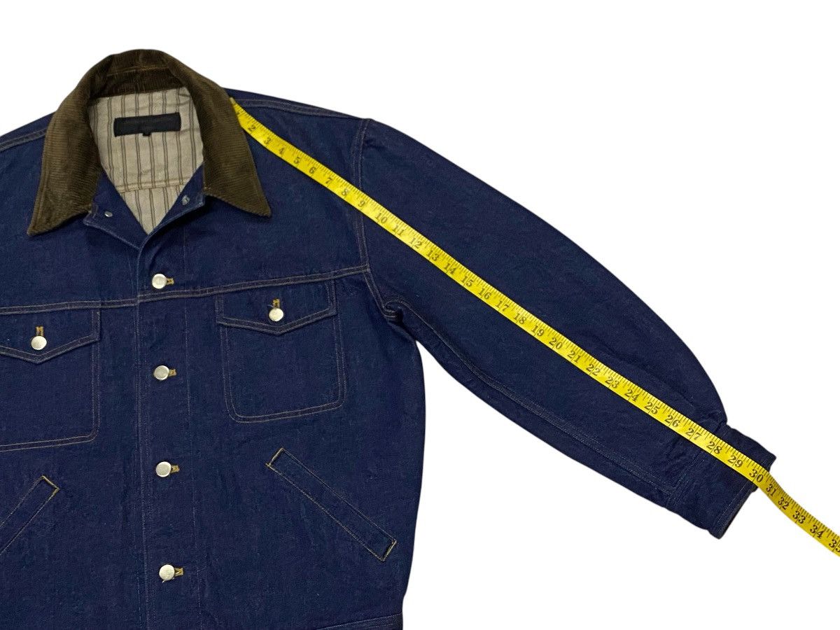 Comme des Garcons Rare🔥Vintage Comme Des Garçons Homme Denim Jacket Size US M / EU 48-50 / 2 - 22 Thumbnail