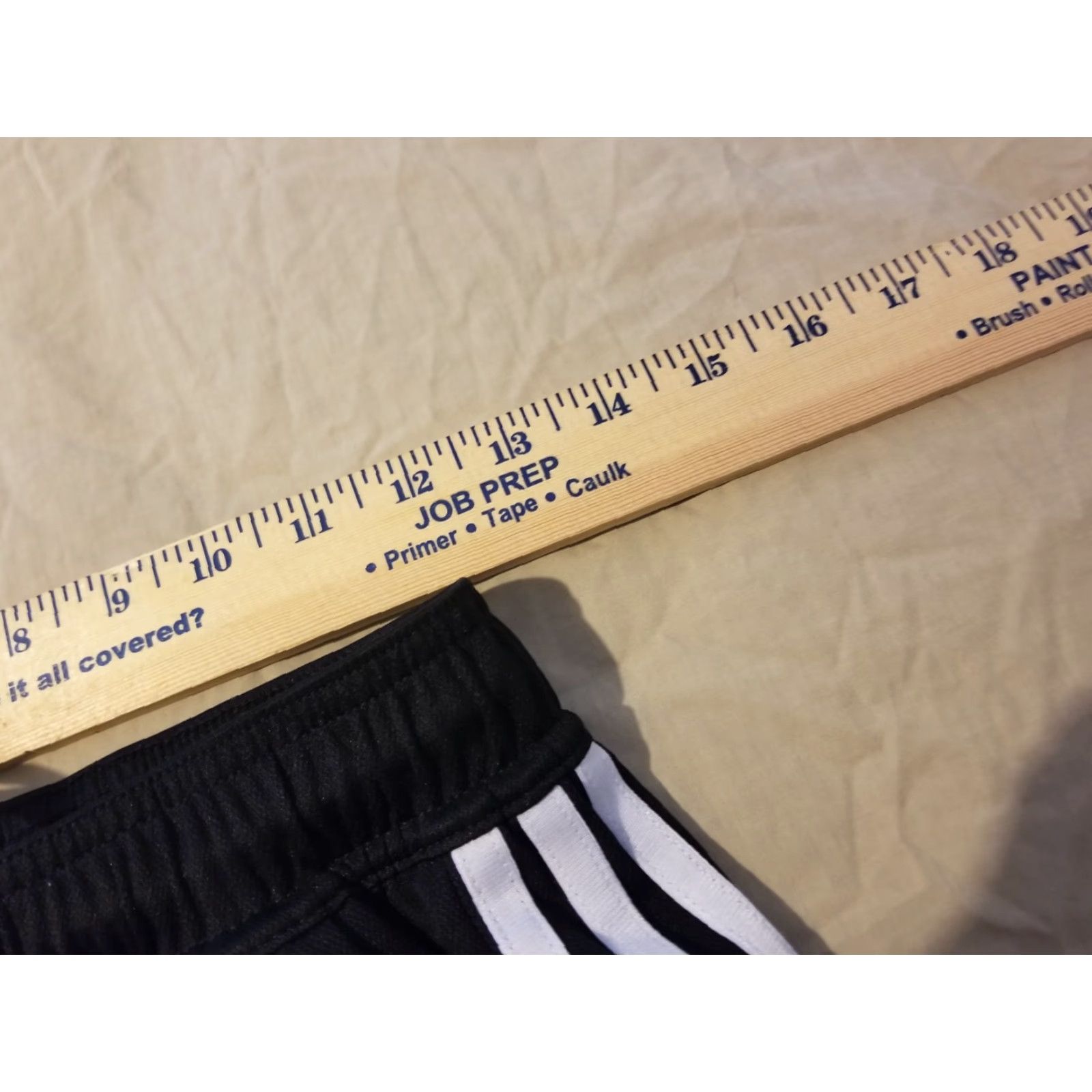Adidas adidas Shorts Mens Athletic S Black Gym Workout Sports Pockets Elastic Drawstring Regular Size US 29 - 7 Thumbnail