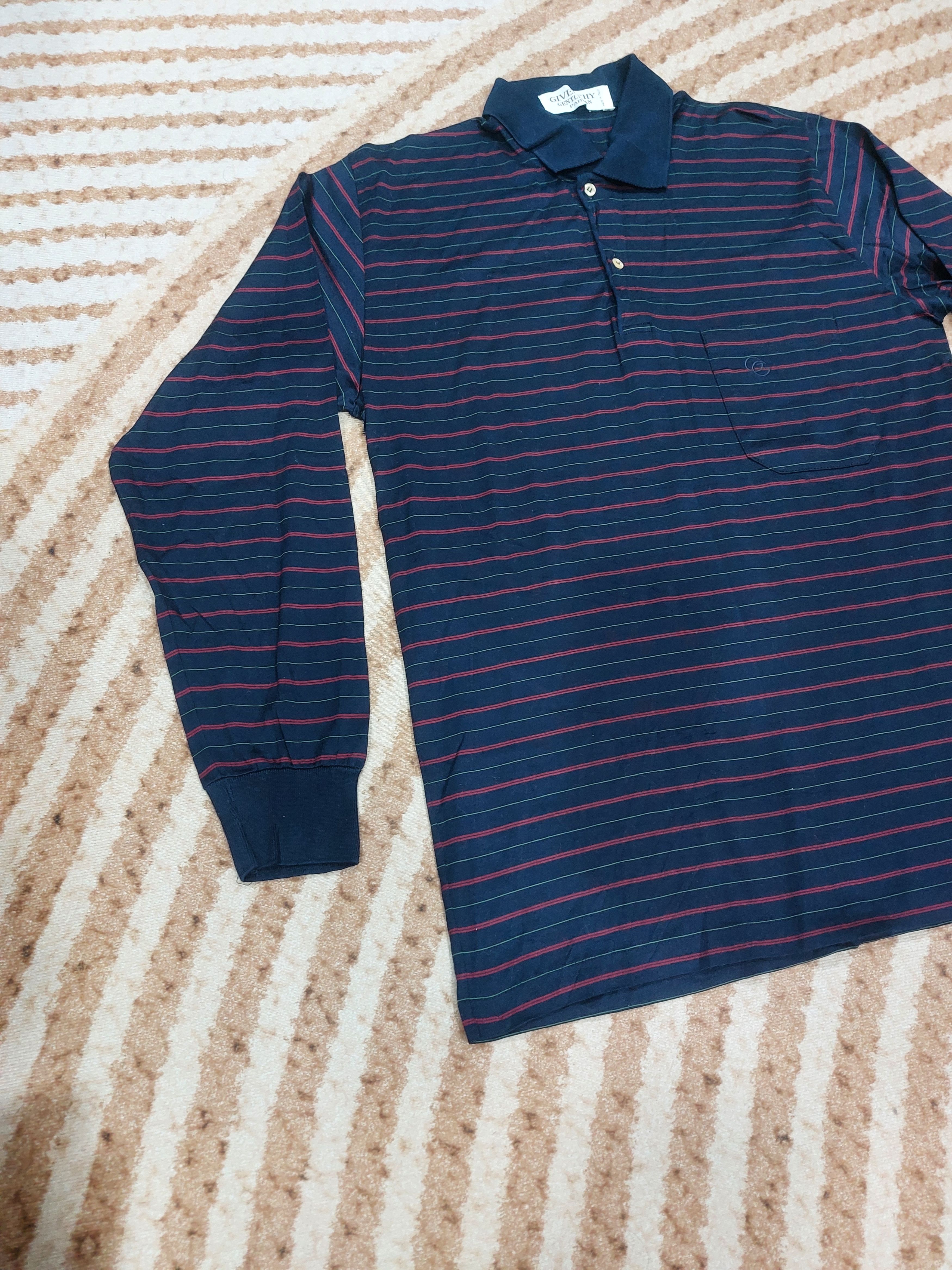 Givenchy VINTAGE GIVENCHY POLO LONG SLEEVE Size US M / EU 48-50 / 2 - 3 Thumbnail