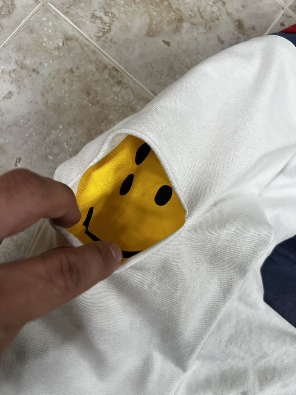 Kapital Kapital 88 Ripped Elbow Smiley Face Long Sleeve Jersey Size US M / EU 48-50 / 2 - 4 Thumbnail