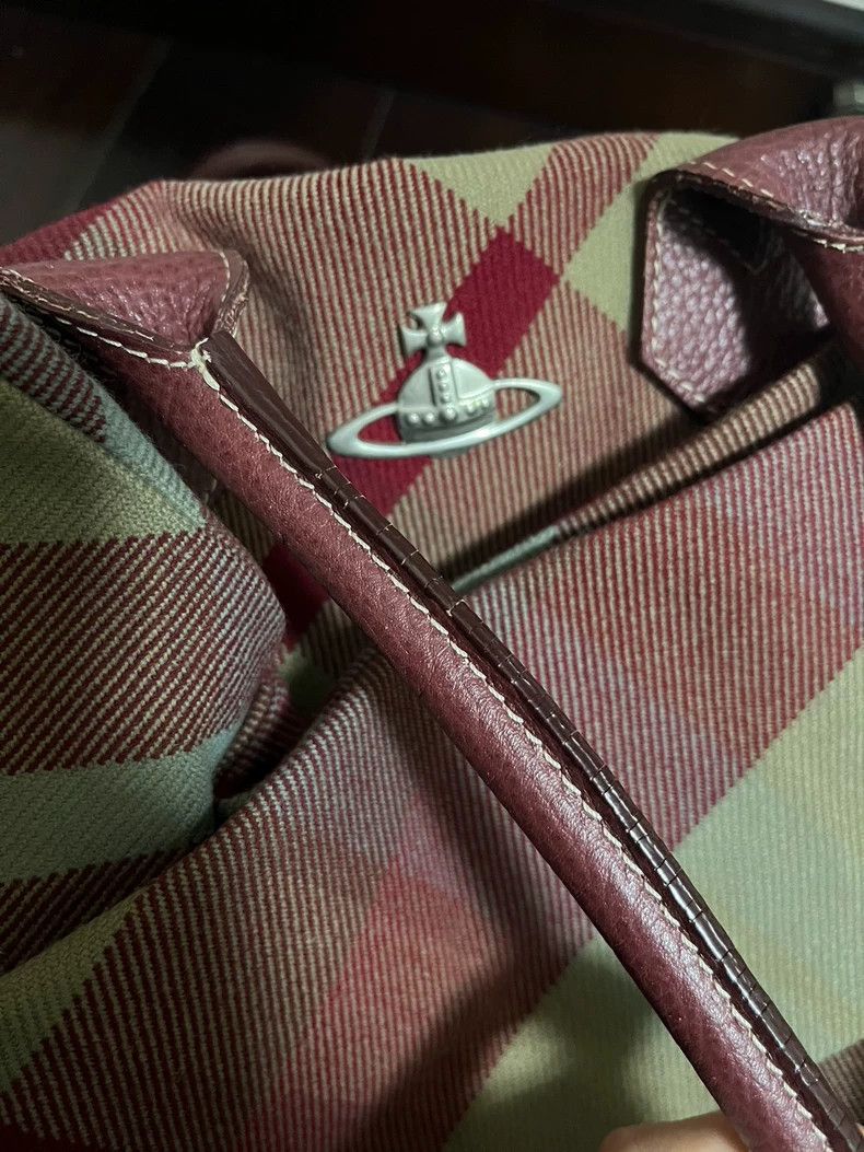 Vivienne Westwood Vivienne Westwood size os Red checkered bowling bag Size ONE SIZE - 7 Thumbnail