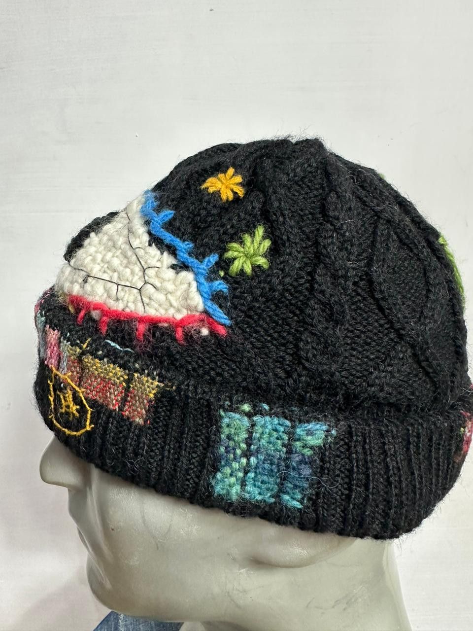 Handmade 🔥 Custom Made Devil Eyed Beanie Hats Size ONE SIZE - 4 Thumbnail