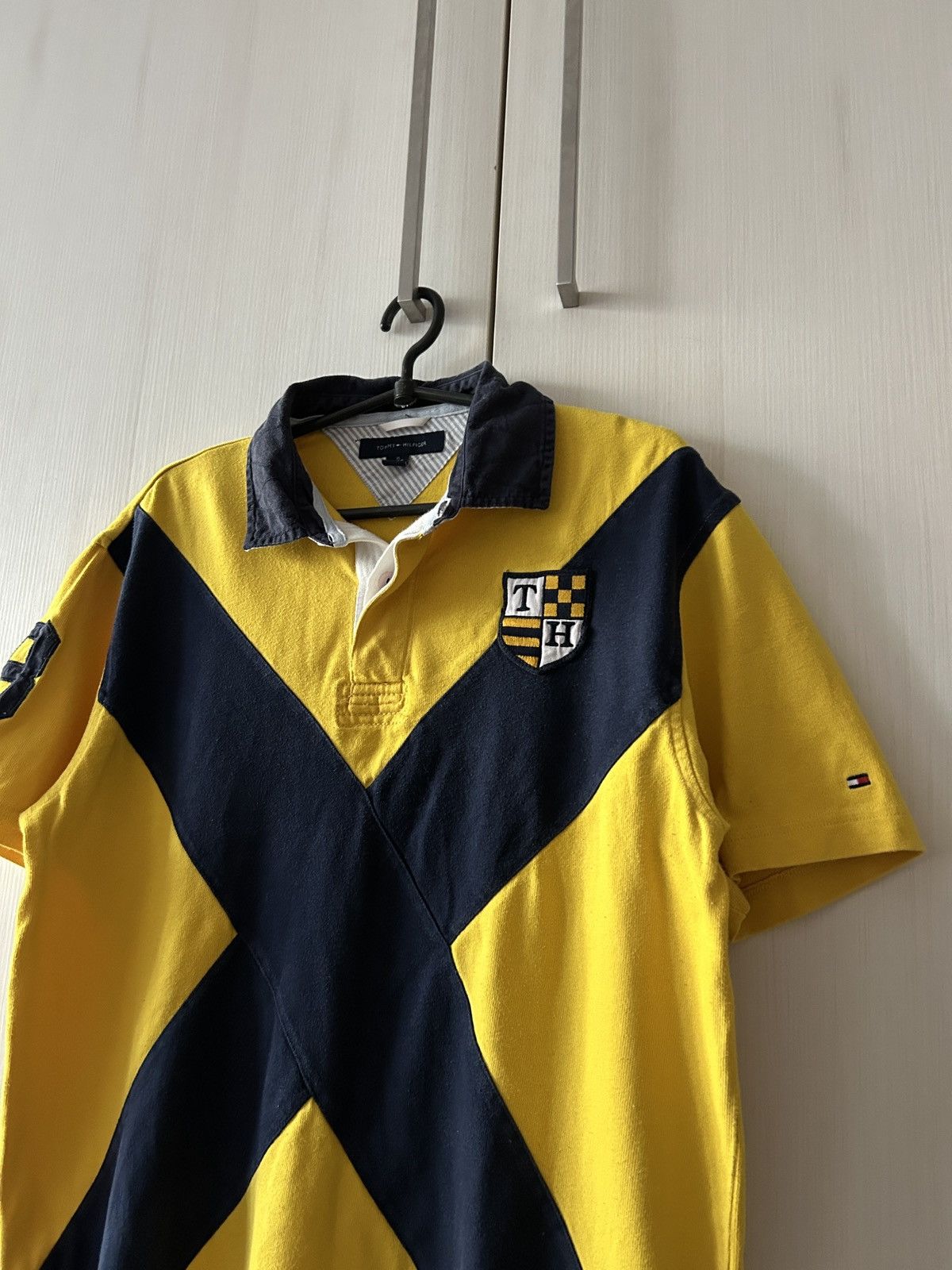 Rugby Ralph Lauren × Tommy Hilfiger × Vintage Vintage Tommy Hilfiger rugby polo’s shirt mens rare Size US M / EU 48-50 / 2 - 3 Thumbnail