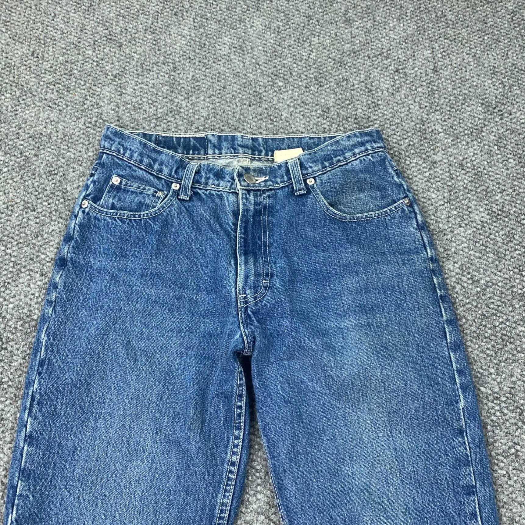 Jordache VINTAGE Jordache Jeans Capri Size 7/8 Blue 90s Mom Retro Mid-Rise Womens Size 30" / US 8 / IT 44 - 2 Thumbnail