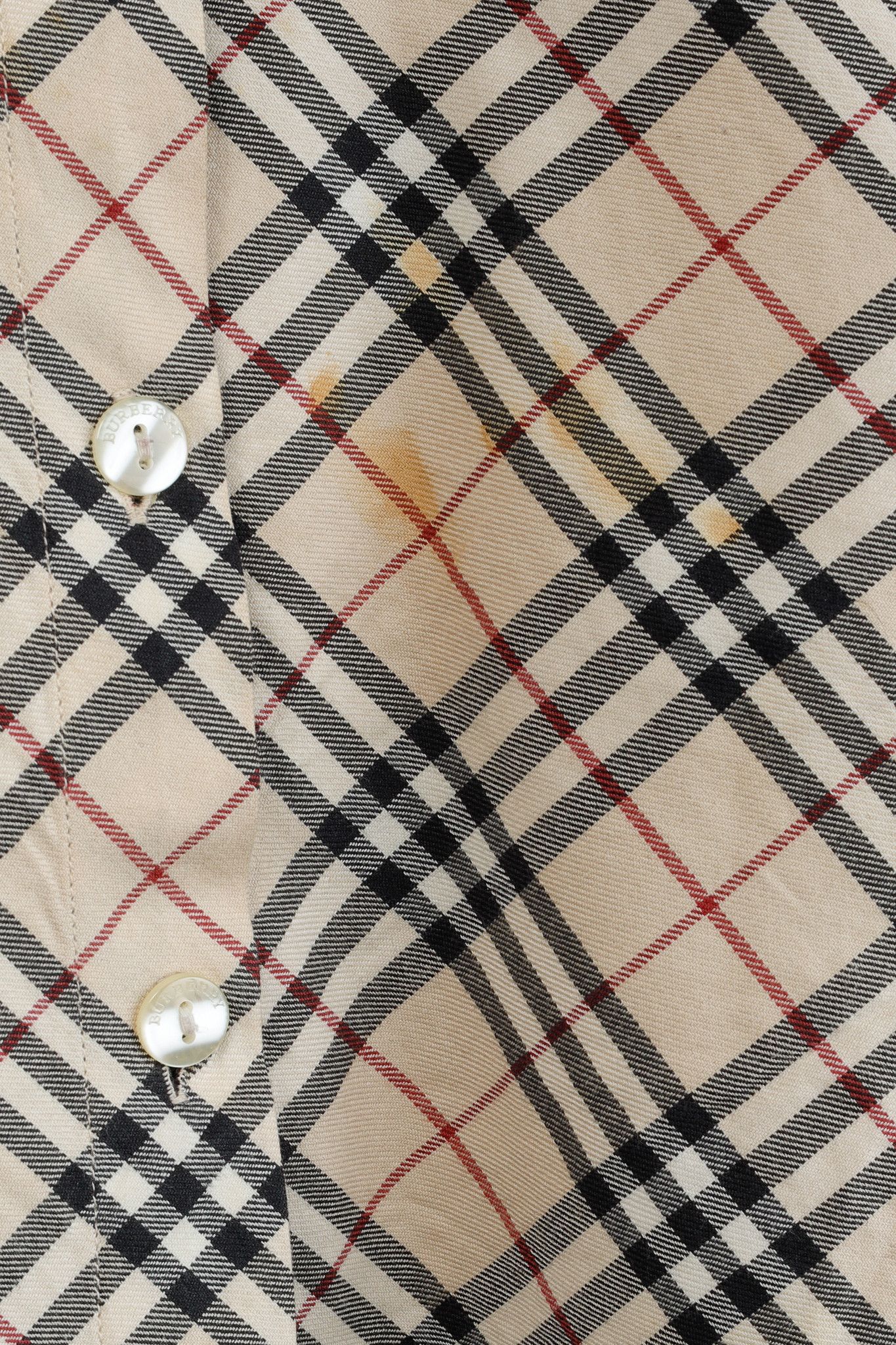 Burberry Burberry Nova Check Cotton Buttoned Shirt Size L / US 10 / IT 46 - 8 Thumbnail