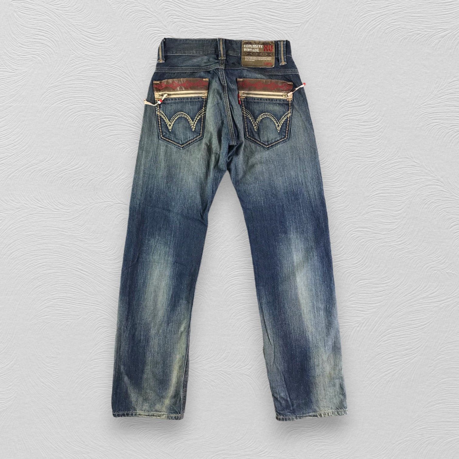 Edwin Edwin XV Jeans Ripped Denim KJ2892 Size US 28 / EU 44 - 2 Thumbnail