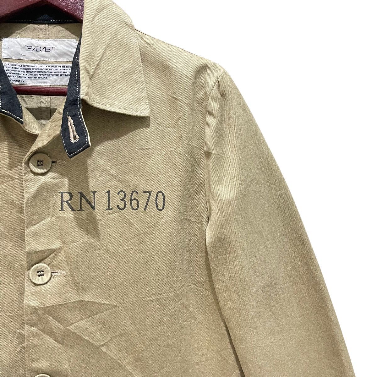 Japanese Brand × Sandinista MFG Japanese Brand Sandinista Button Utility Jacket Size US M / EU 48-50 / 2 - 3 Thumbnail