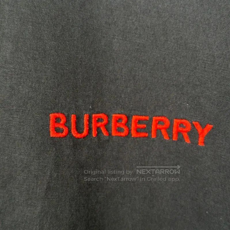 Burberry Burberry Men's Black Cotton T. Size US S / EU 44-46 / 1 - 3 Thumbnail