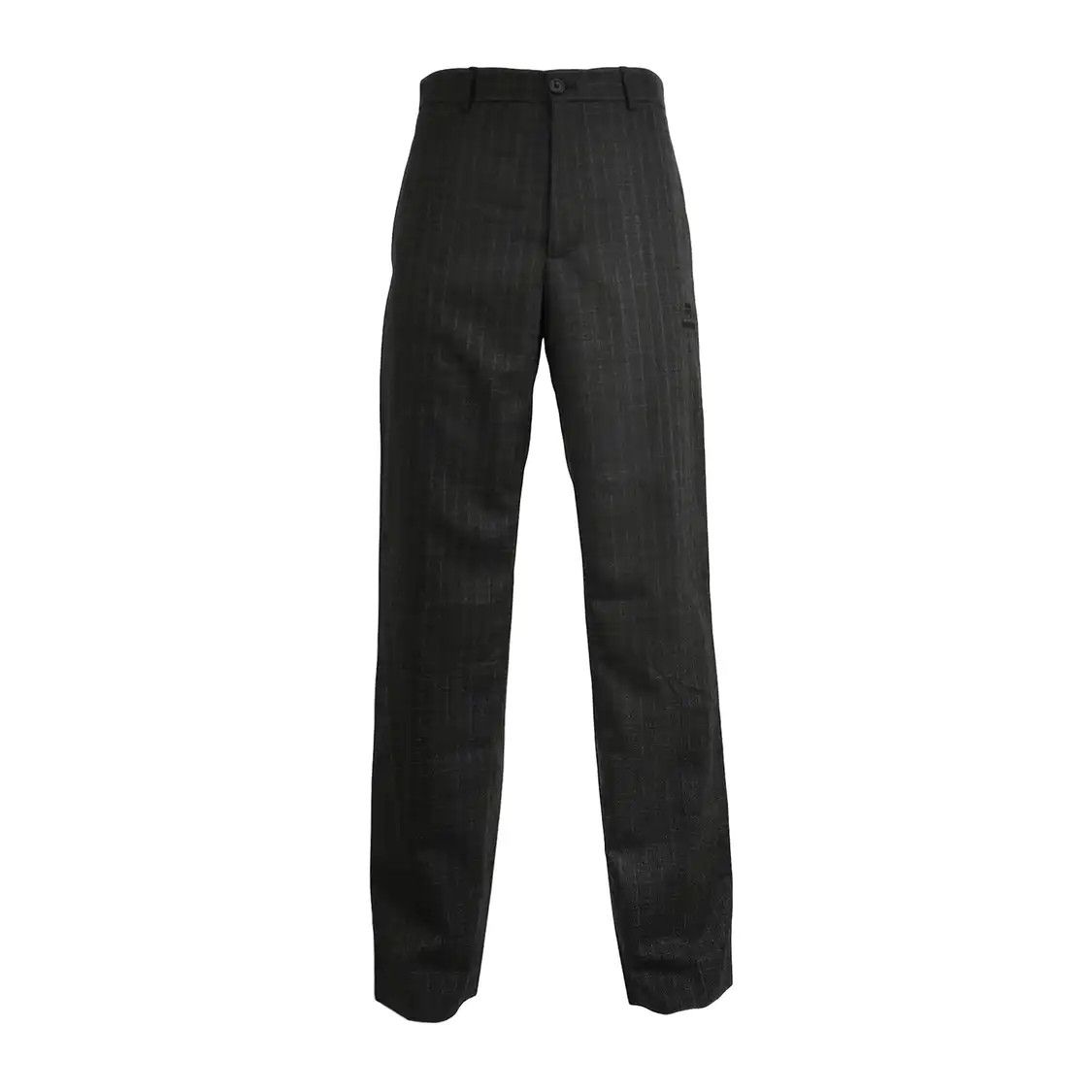 Balenciaga Balenciaga Fluid $1590 Grey/Green Tailored Pants New S