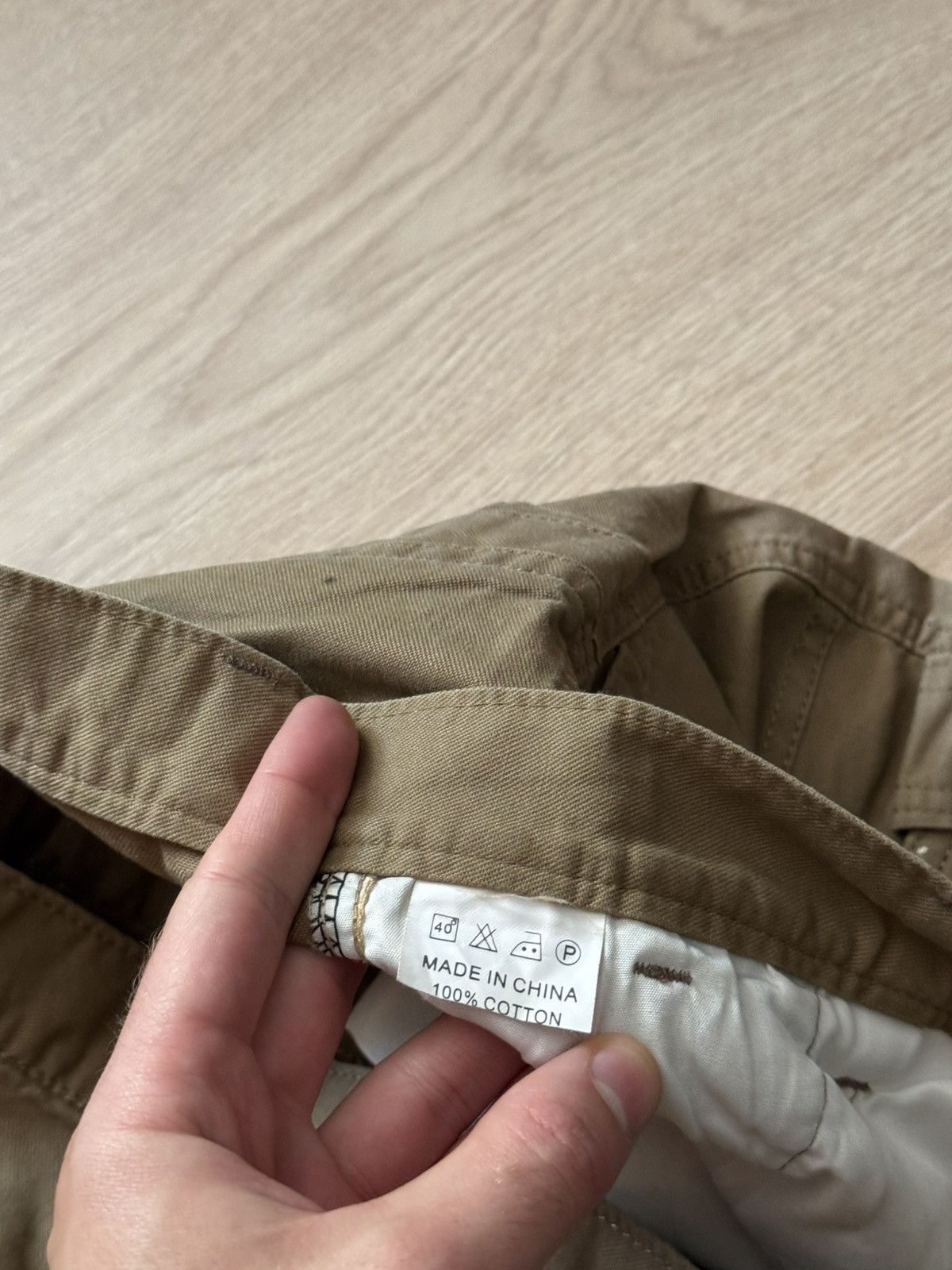Japanese Brand Vintage Military Style y2k Cargo Brown Baggy Pants Size US 36 / EU 52 - 5 Thumbnail