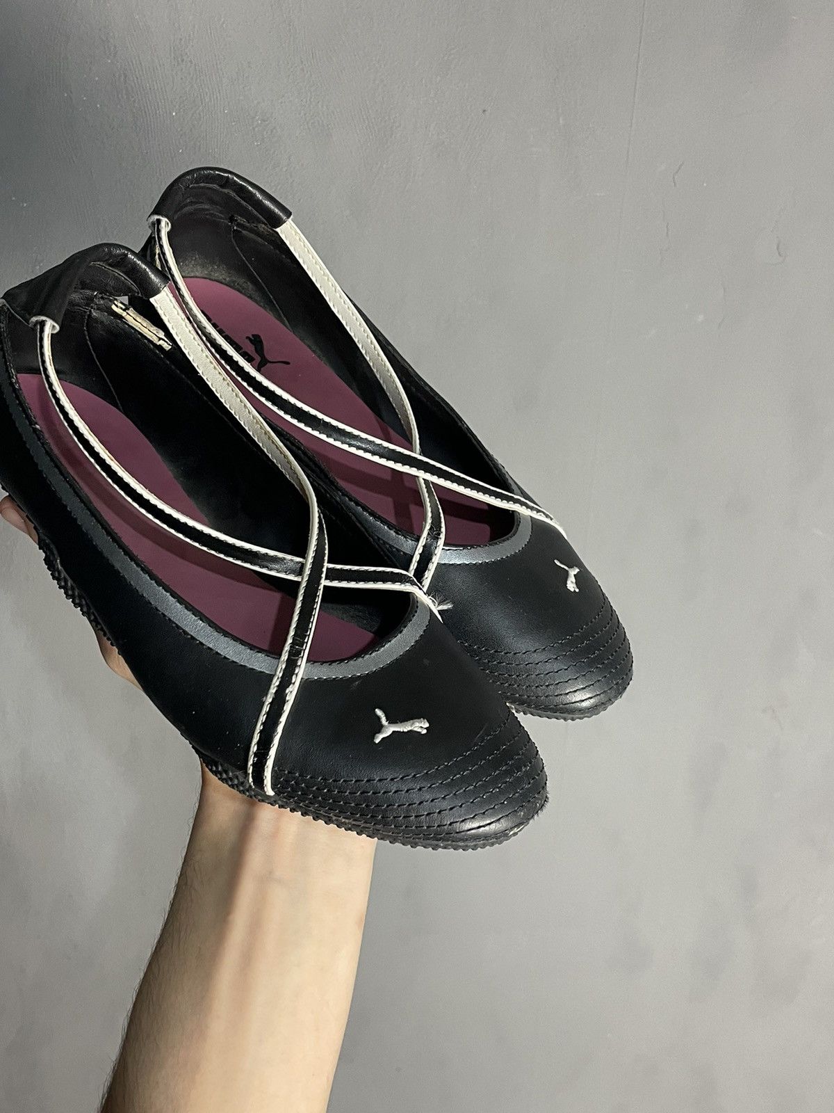 Puma Vintage Puma Ballet Flats 25cm Size US 8.5 / IT 38.5 - 2 Thumbnail