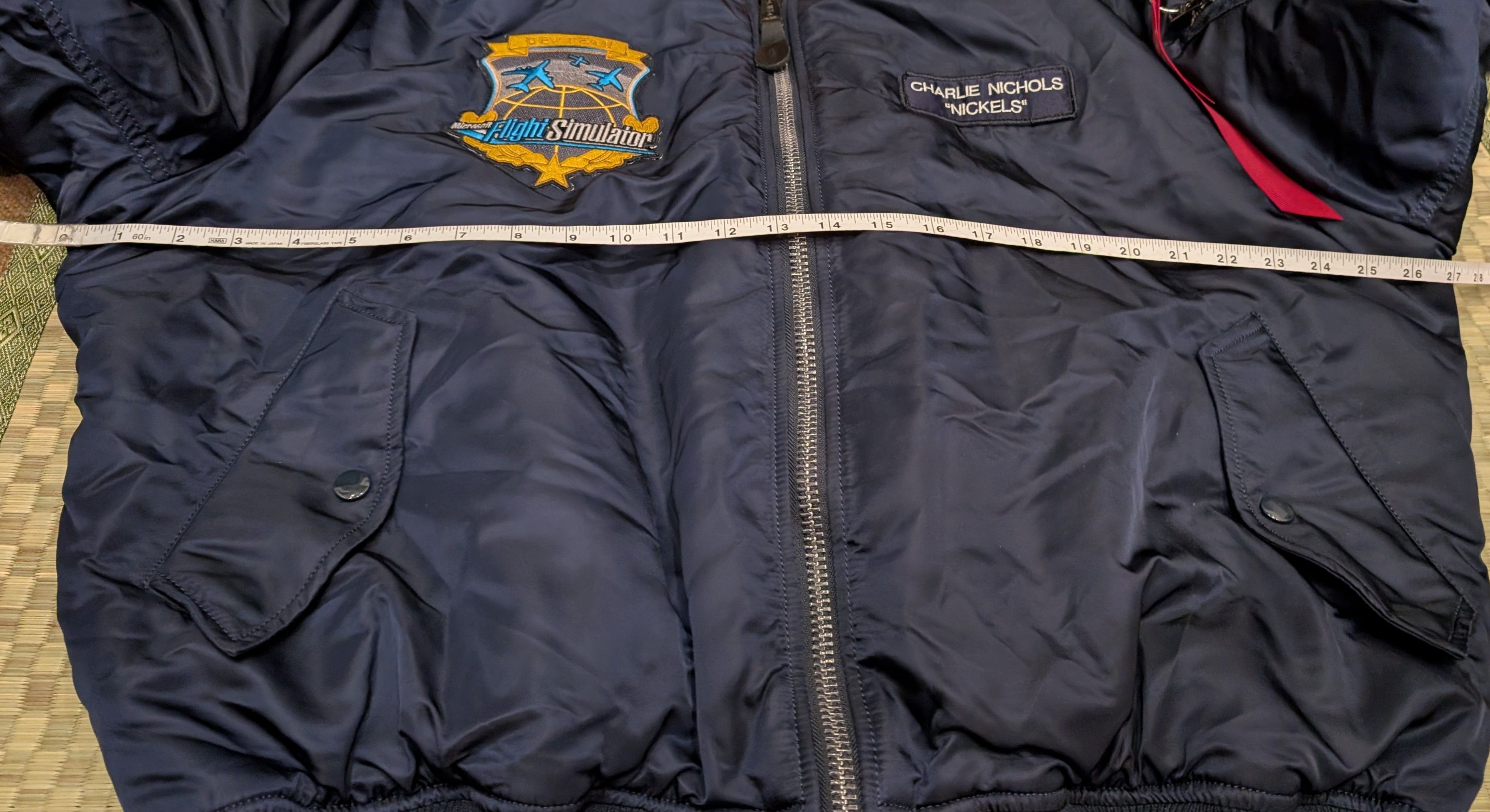 Alpha Industries ONE OF A KIND Alpha Industries MA-1 Bomber Jacket Size US XL / EU 56 / 4 - 7 Thumbnail