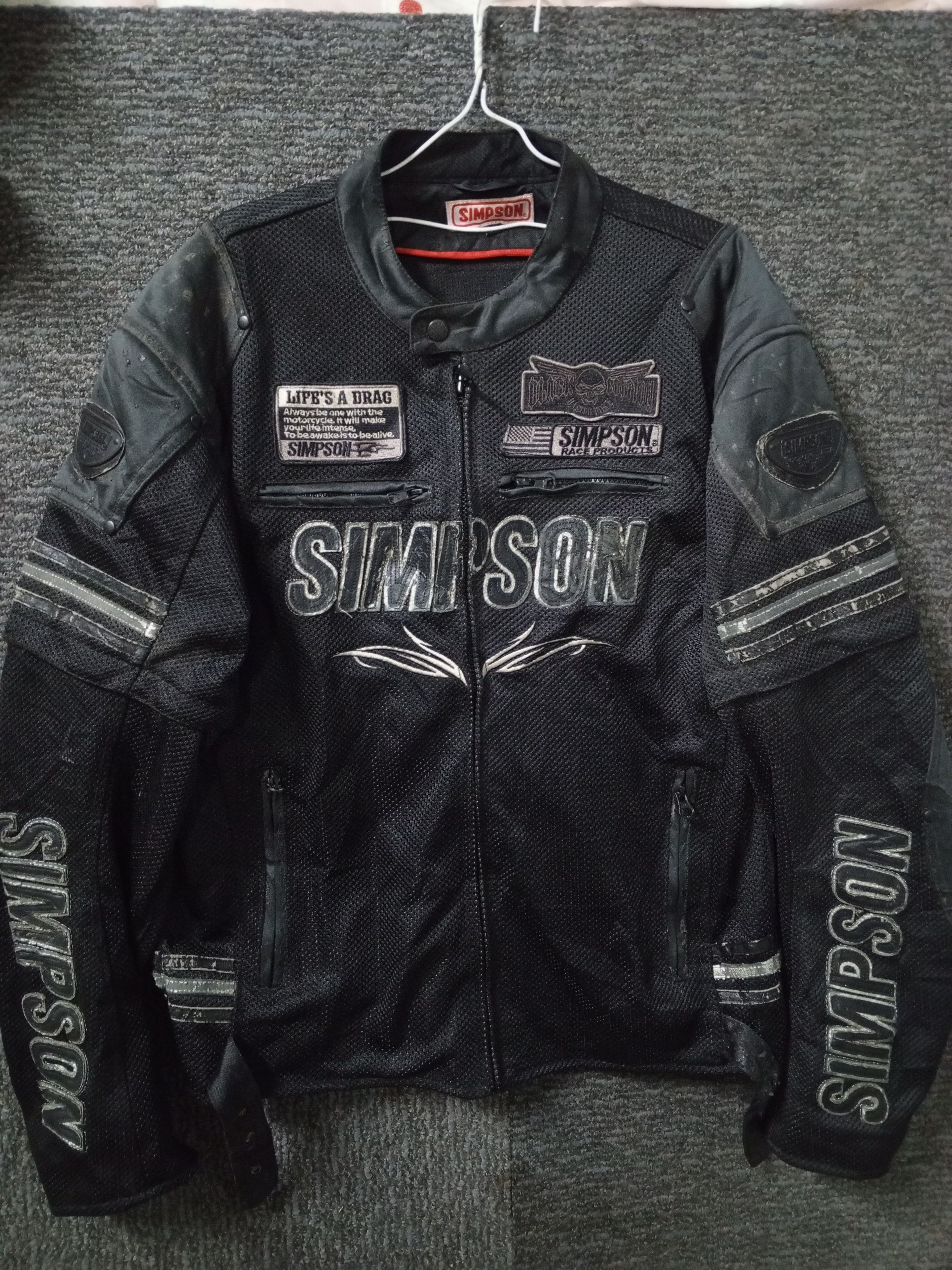 Simpson Racing Jacket | Grailed