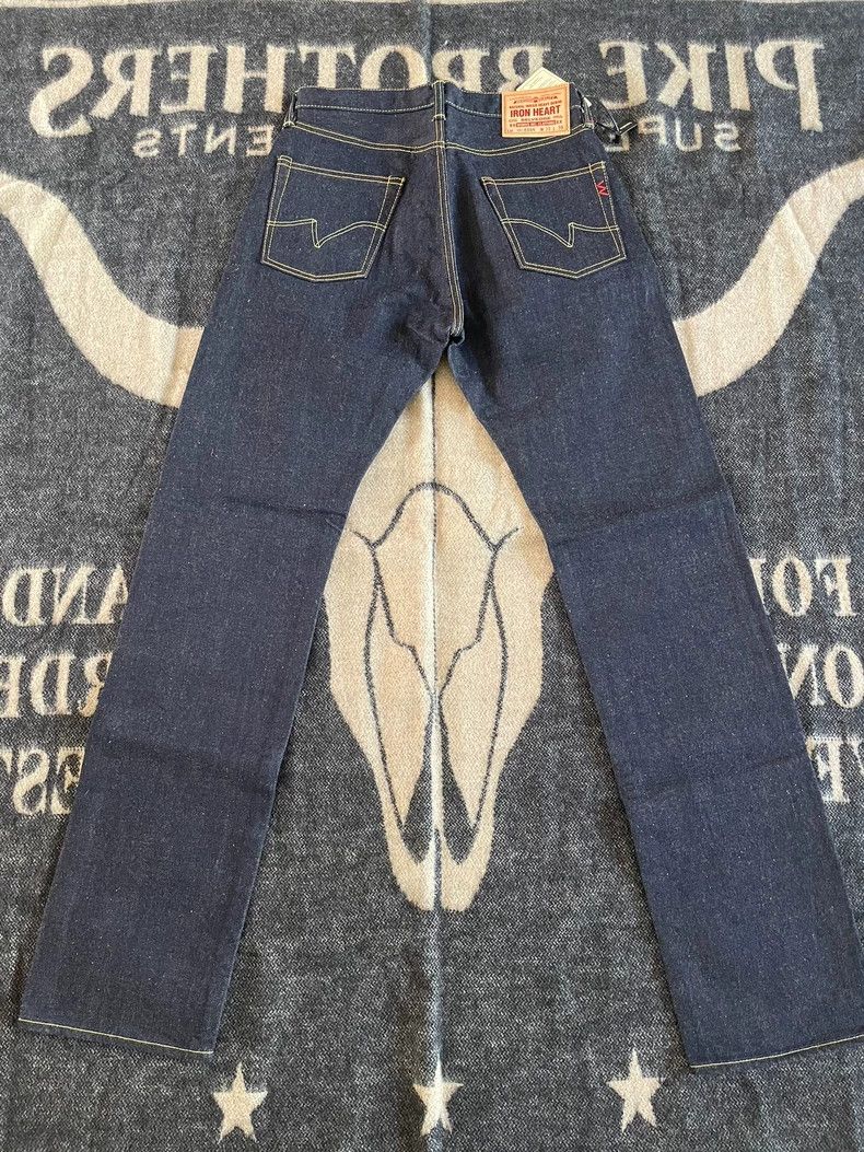 Iron Heart Iron Heart Organic cotton 17oz natural dye 888N mid high w Size US 33 - 4 Thumbnail