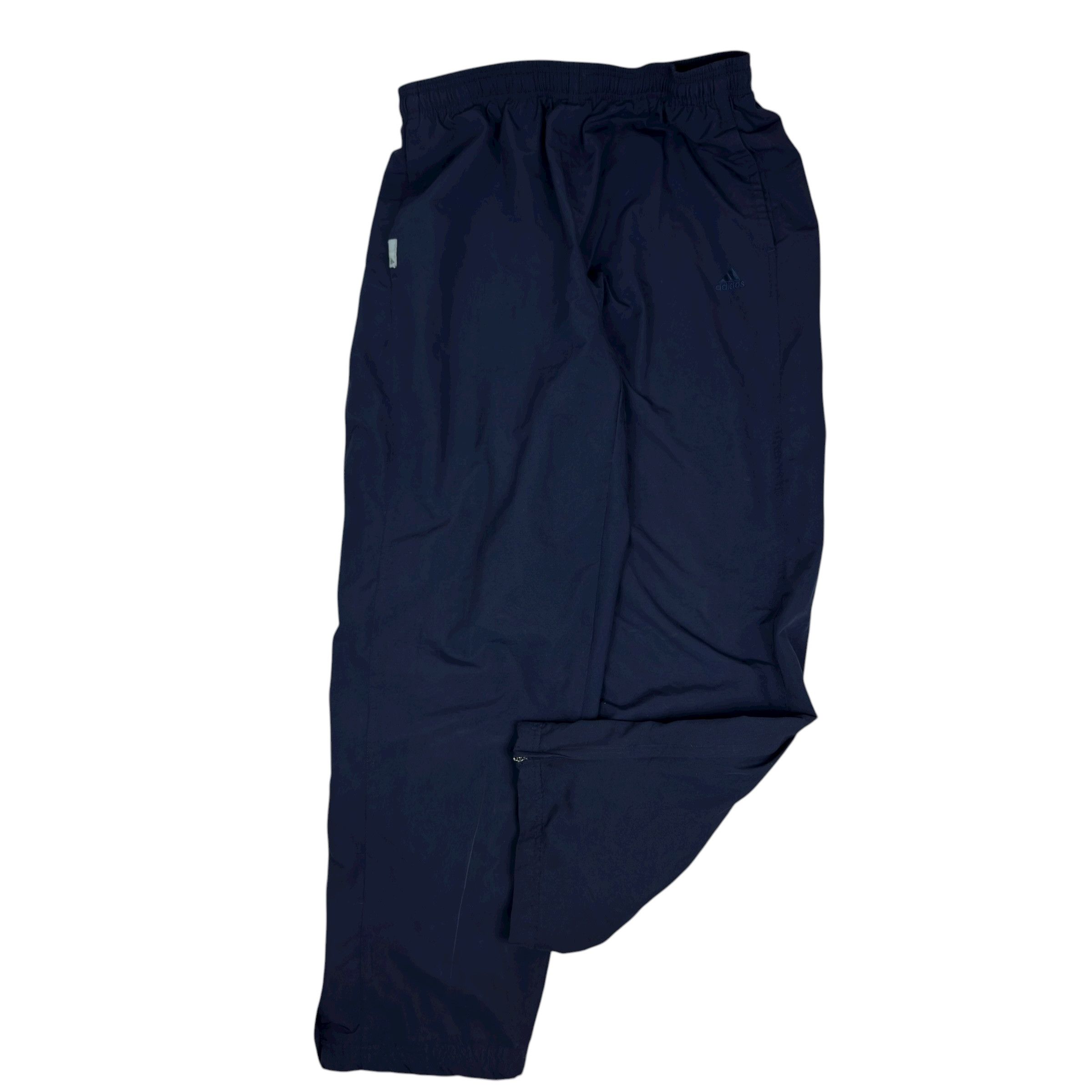 Adidas Adidas Navy Blue Straight Leg Ankle Zip Track Pants Size US 30 / EU 46 - 7 Thumbnail