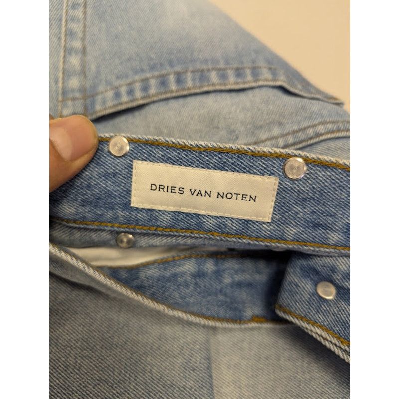 Dries Van Noten o1rshd1 Bershka Baggy Fit Denim Pants in Mid Blue Size US 34 / EU 50 - 19 Thumbnail