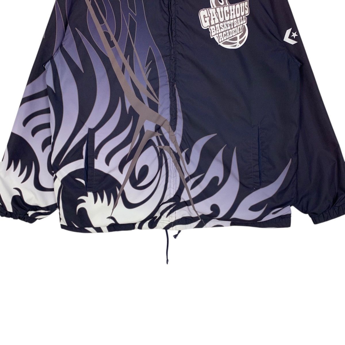 If Six Was Nine Vintage Converse Gauchous Basketball Fire Jacket Windbreaker Size US L / EU 52-54 / 3 - 6 Thumbnail