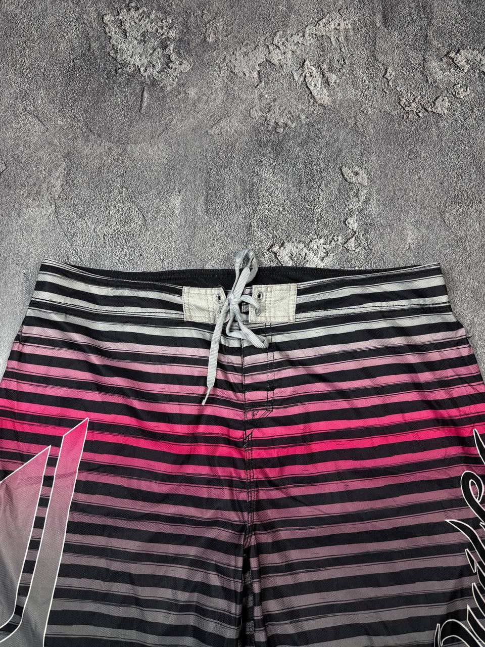 Quiksilver Y2K Quiksilver Surf Stripe Shorts 2000s Streetwear Size US 38 / EU 54 - 5 Thumbnail