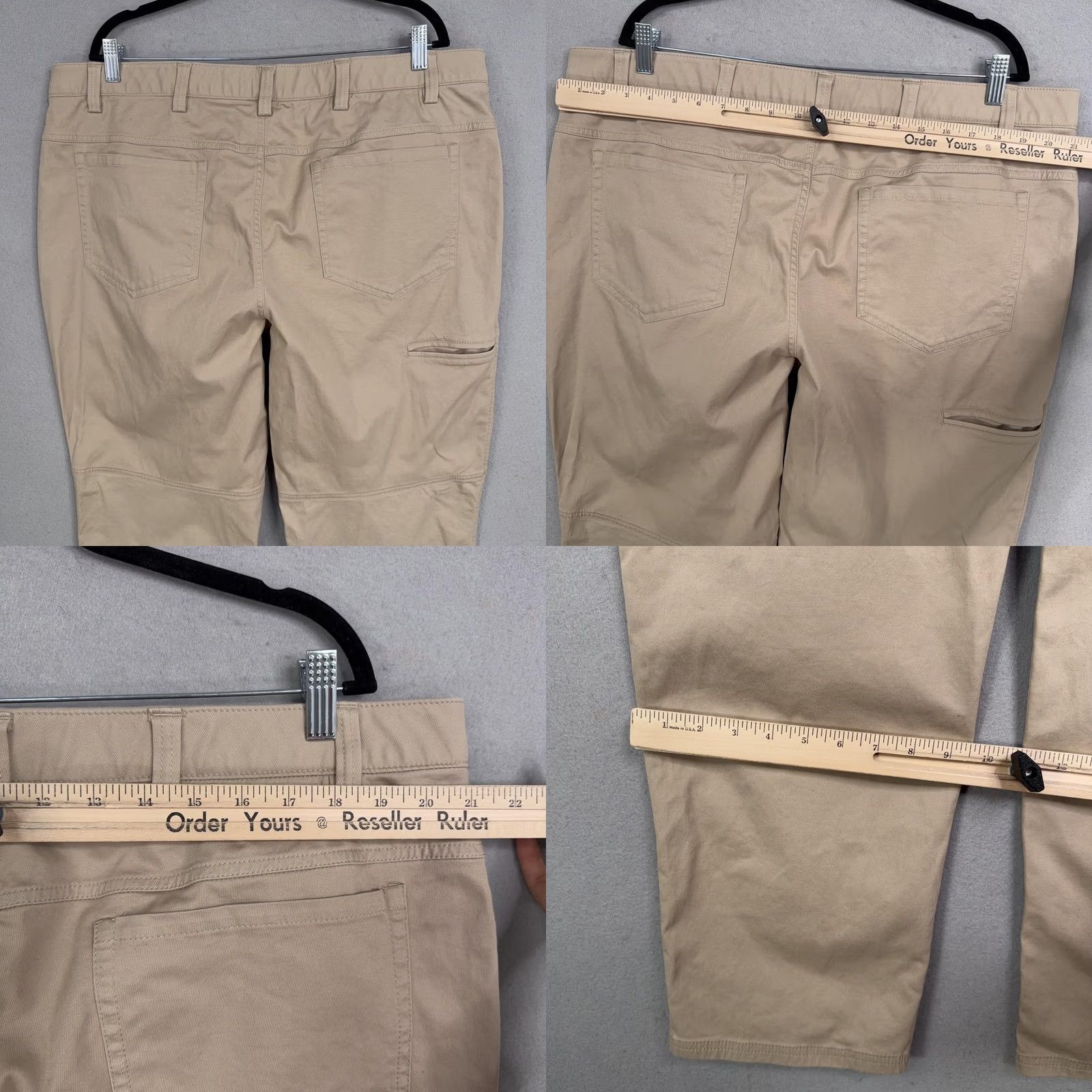 Under Armour Under Armour Pants Mens 40x32 Beige Twill Cargo Stretch Workwear Size US 40 / EU 56 - 8 Thumbnail