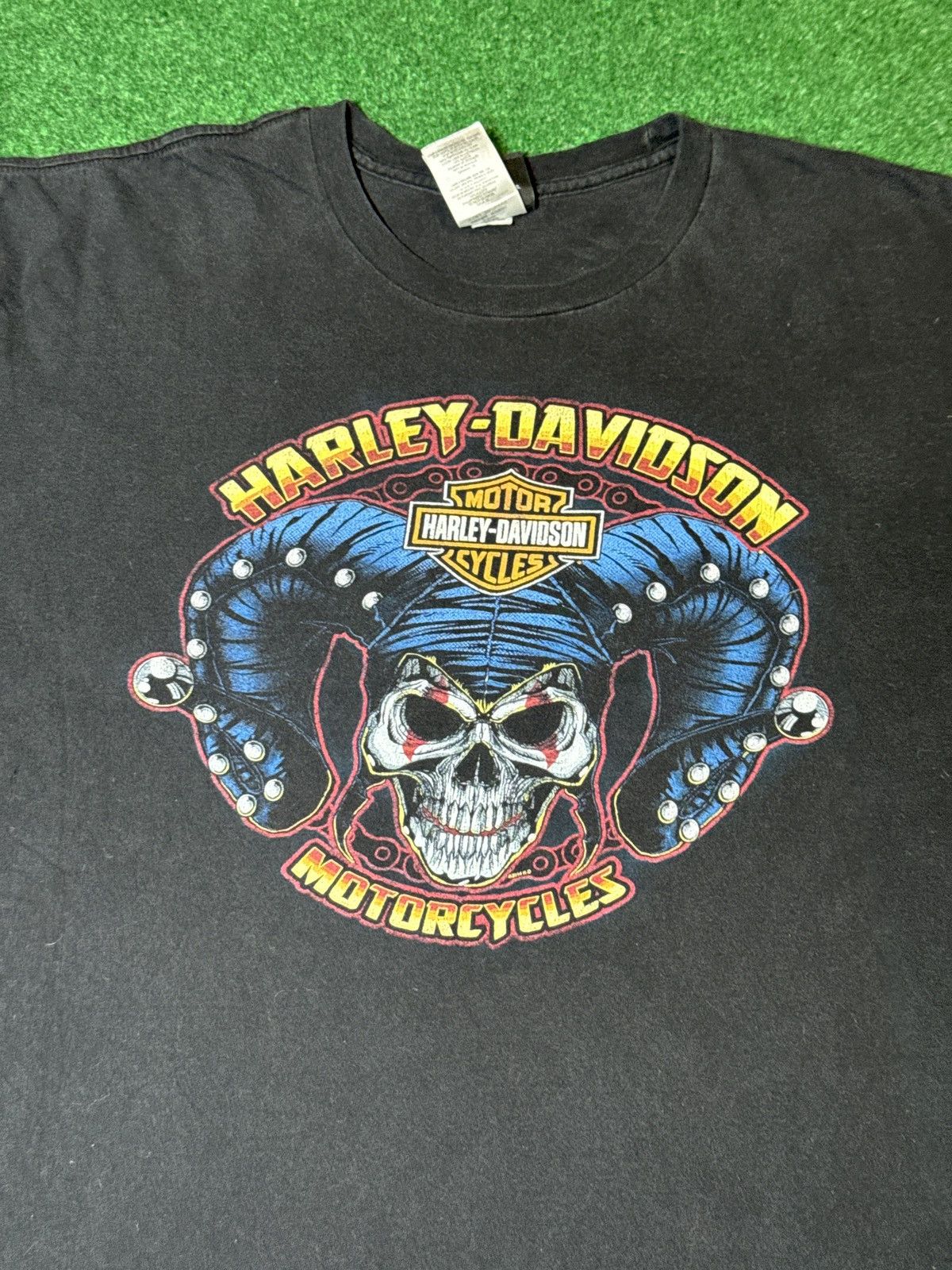 Harley Davidson Harley Davidson Motorcylces Skull South Carolina T Shirt Size US XL / EU 56 / 4 - 2 Thumbnail