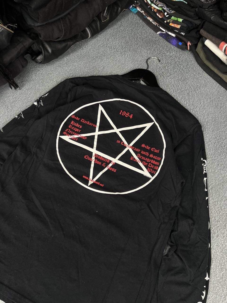 Band Tees Vintage Bathory Rock Band Long Sleeve Size US M / EU 48-50 / 2 - 9 Thumbnail
