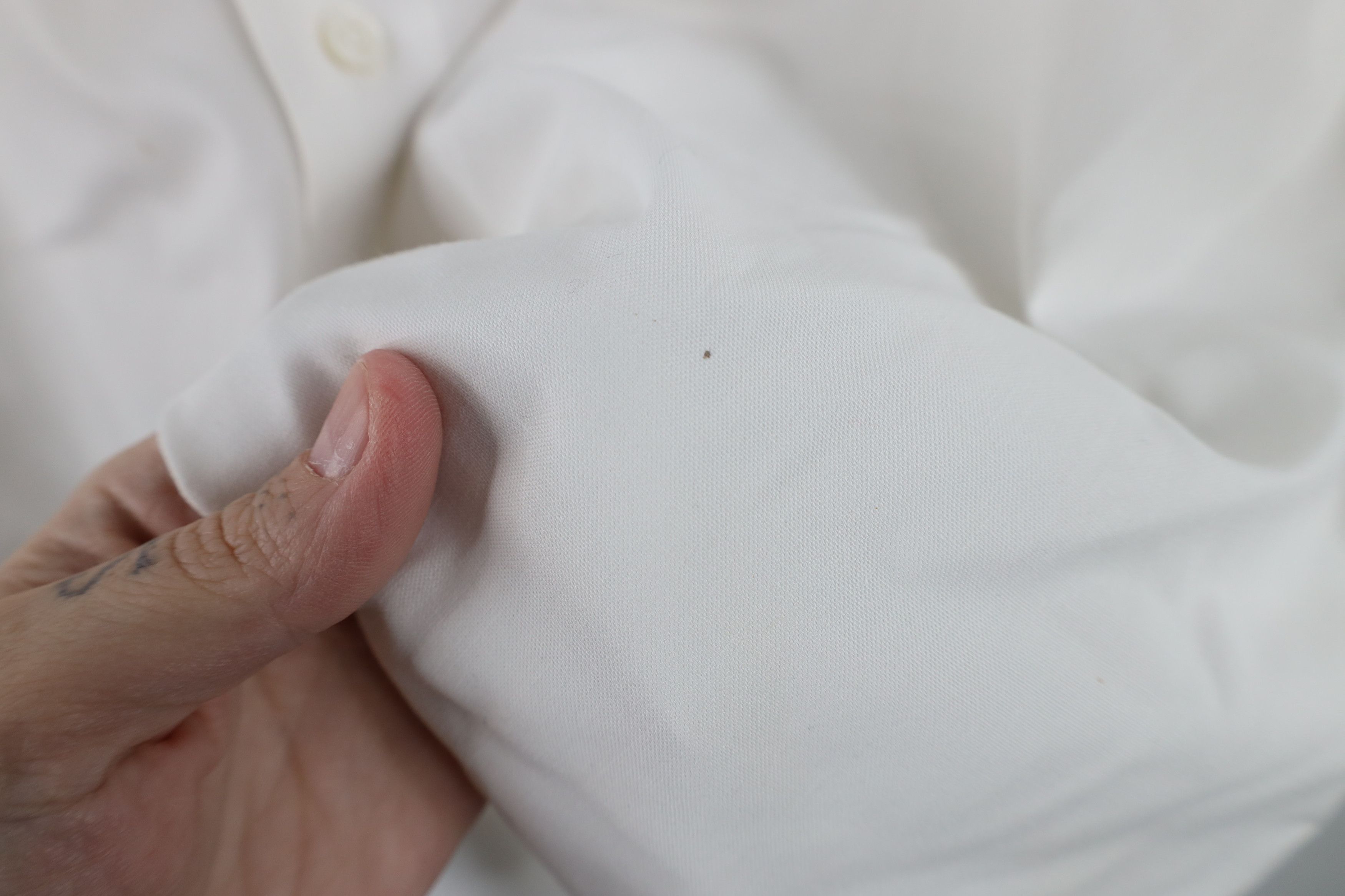 Vintage Vintage 90s Oxford Short Sleeve Button Down Shirt USA White Size US M / EU 48-50 / 2 - 10 Thumbnail