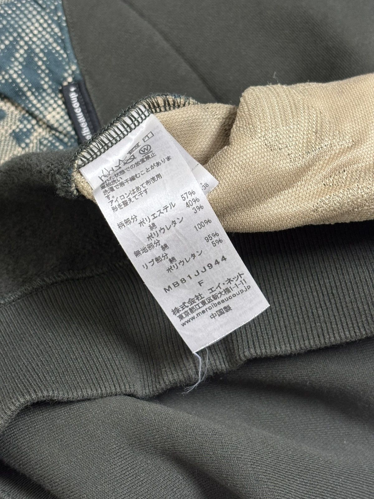 mercibeaucoup 🚨FINAL DROP🚨MERCIBEAUCOUP Custom Cut Sew Sweatshirt Size ONE SIZE - 7 Thumbnail